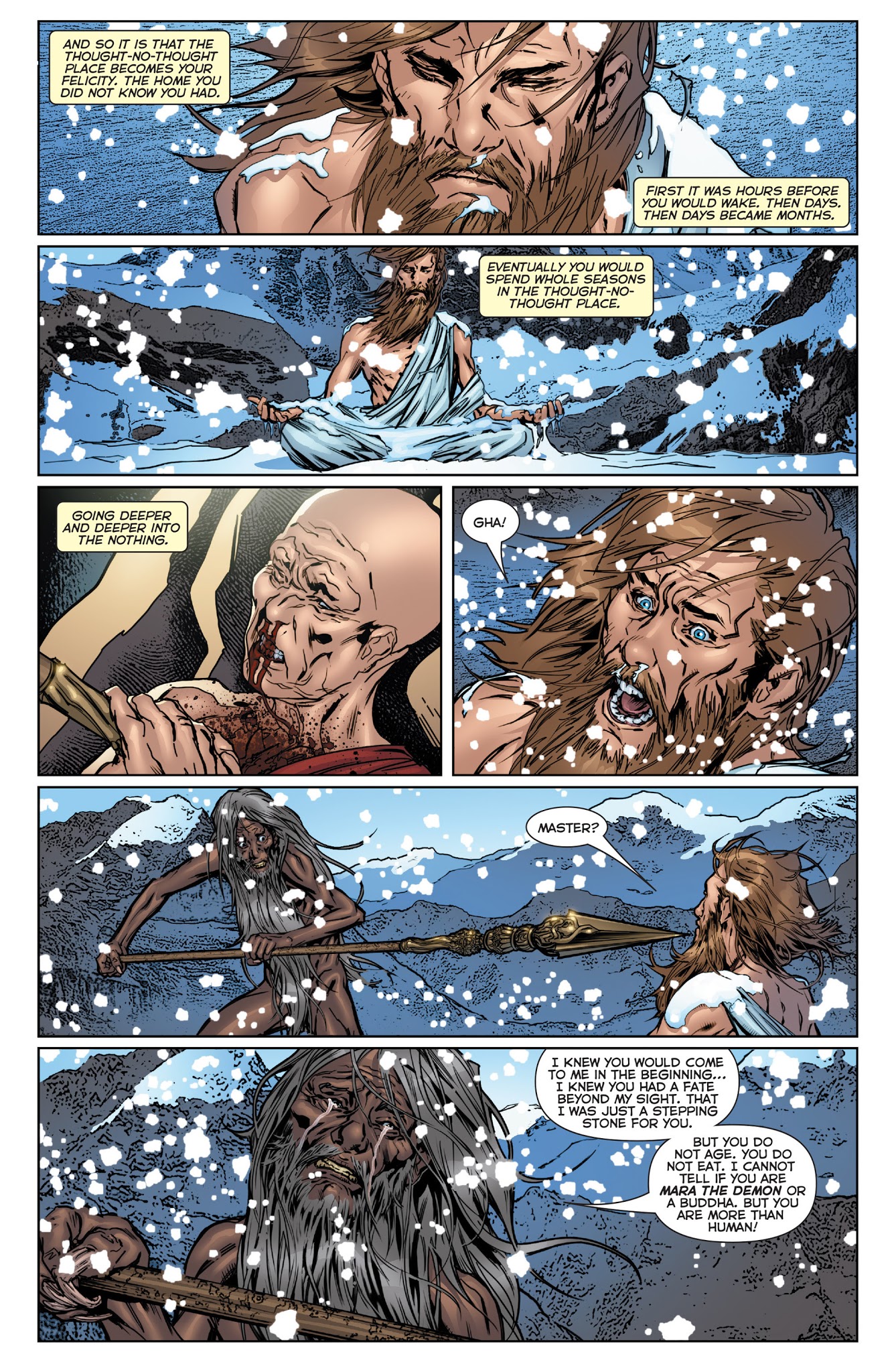 Read online Harbinger: Bleeding Monk comic -  Issue # Full - 13
