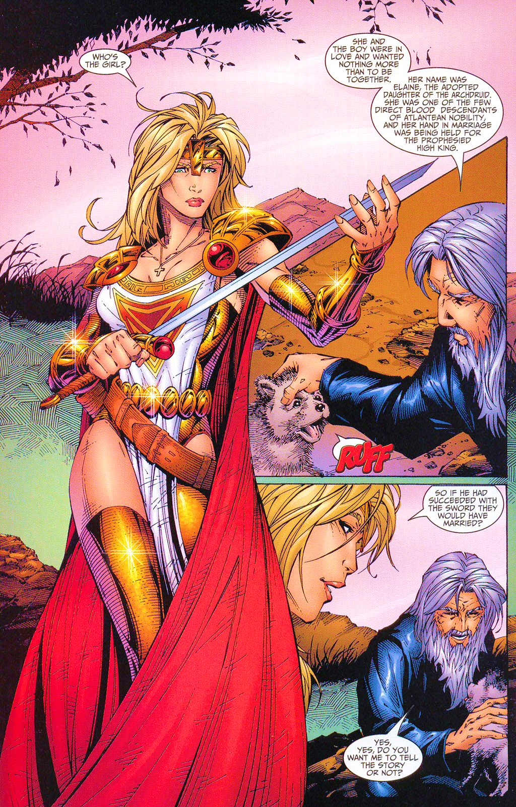 Read online Lady Pendragon comic -  Issue #0 - 10