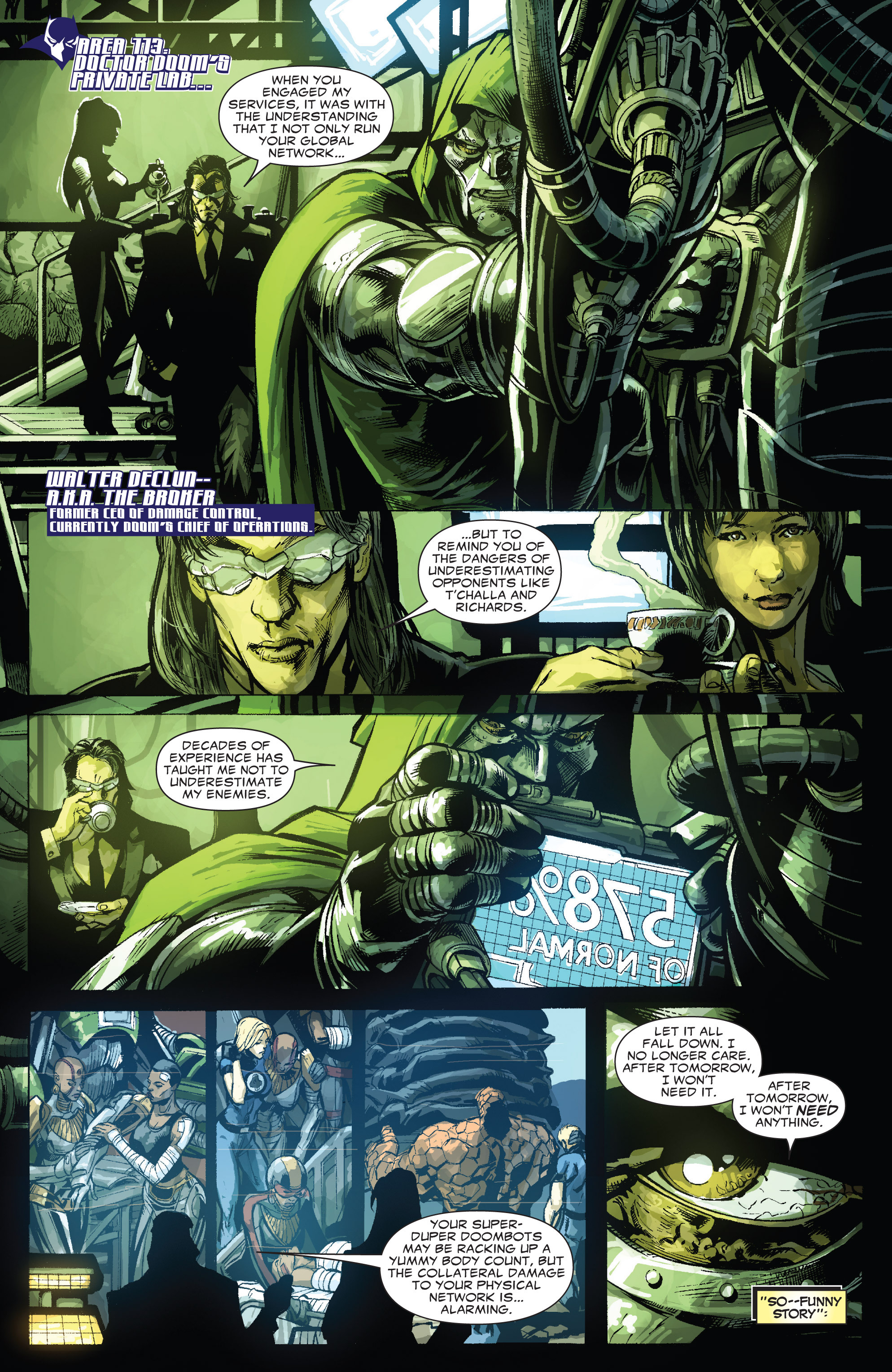 Read online Doomwar comic -  Issue #5 - 5