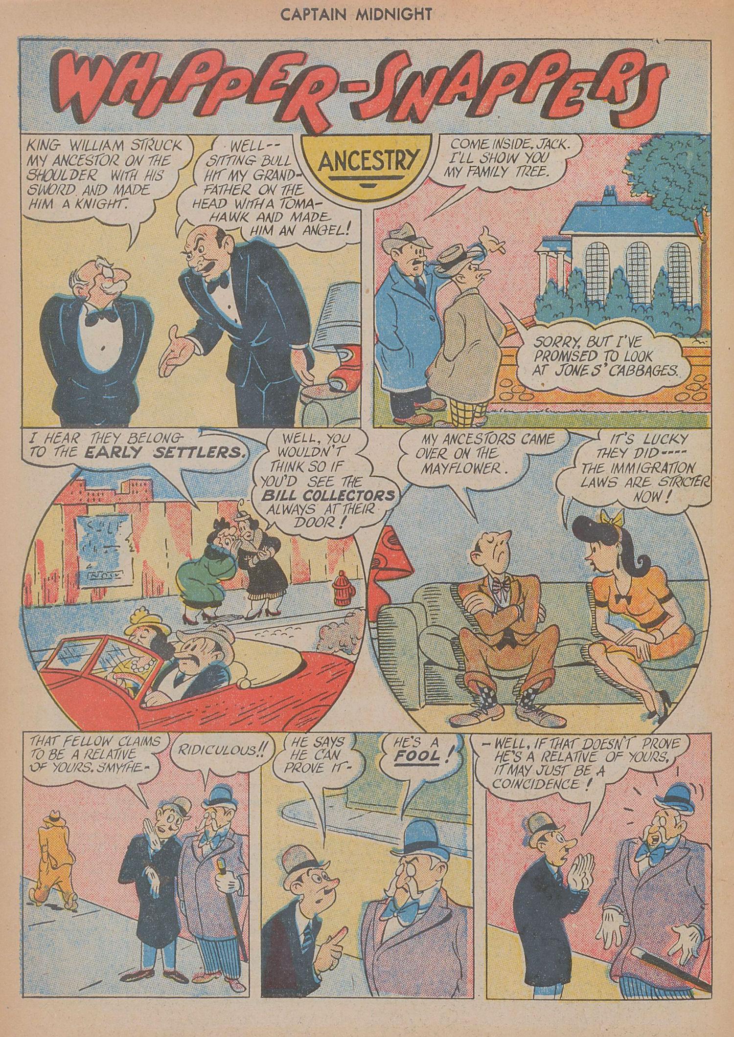 Read online Captain Midnight (1942) comic -  Issue #50 - 50