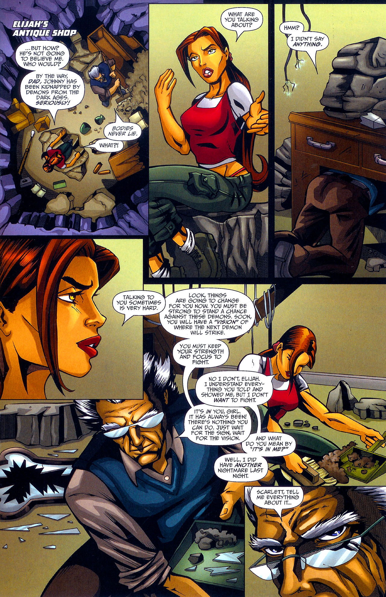 Read online Scarlett's Curse comic -  Issue #2 - 6
