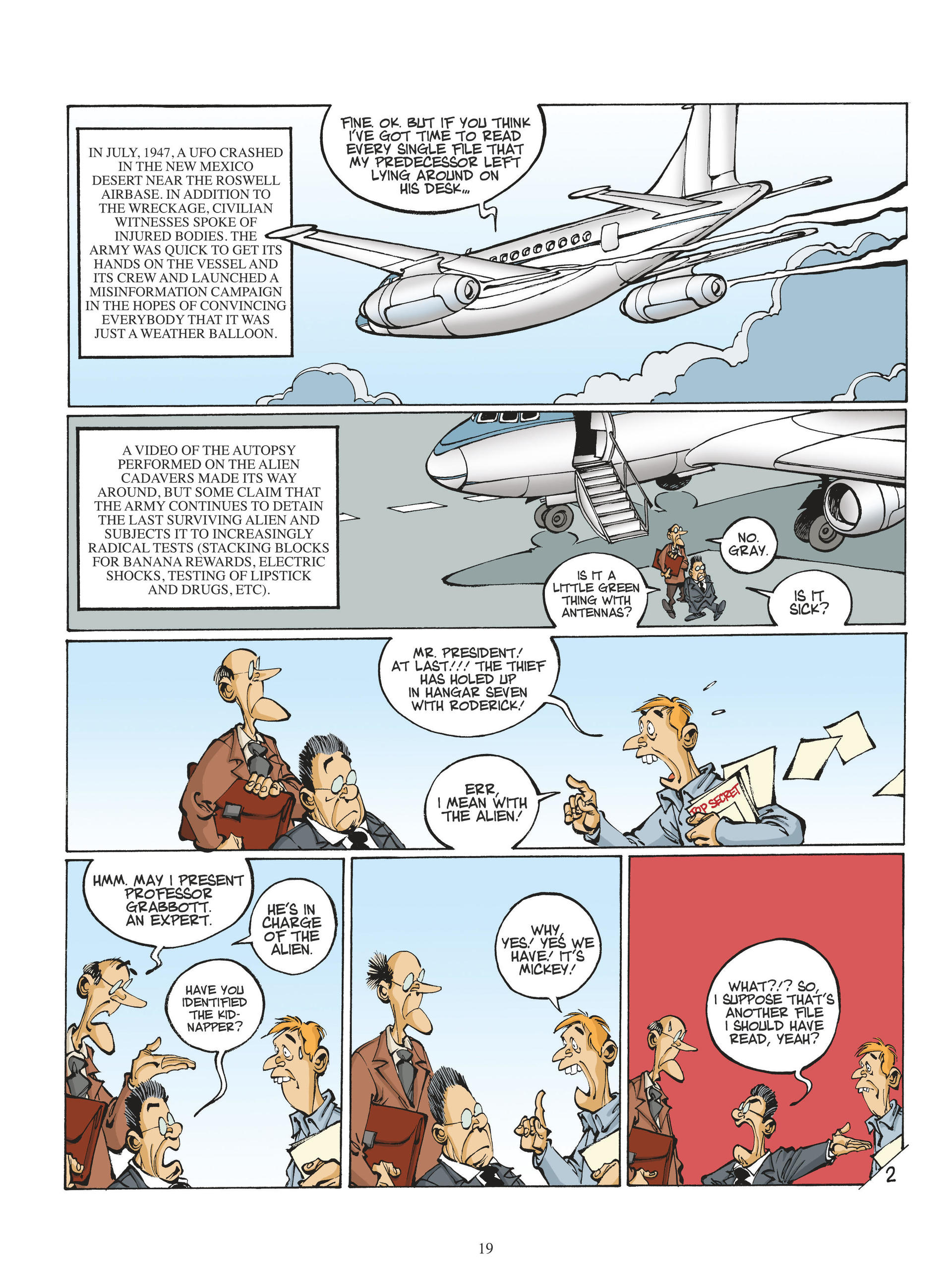 Read online Mister President comic -  Issue #1 - 19