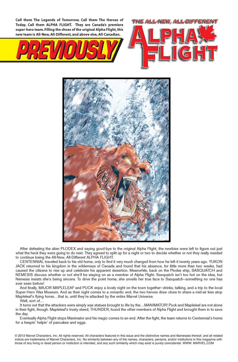 Read online Alpha Flight (2004) comic -  Issue #9 - 2