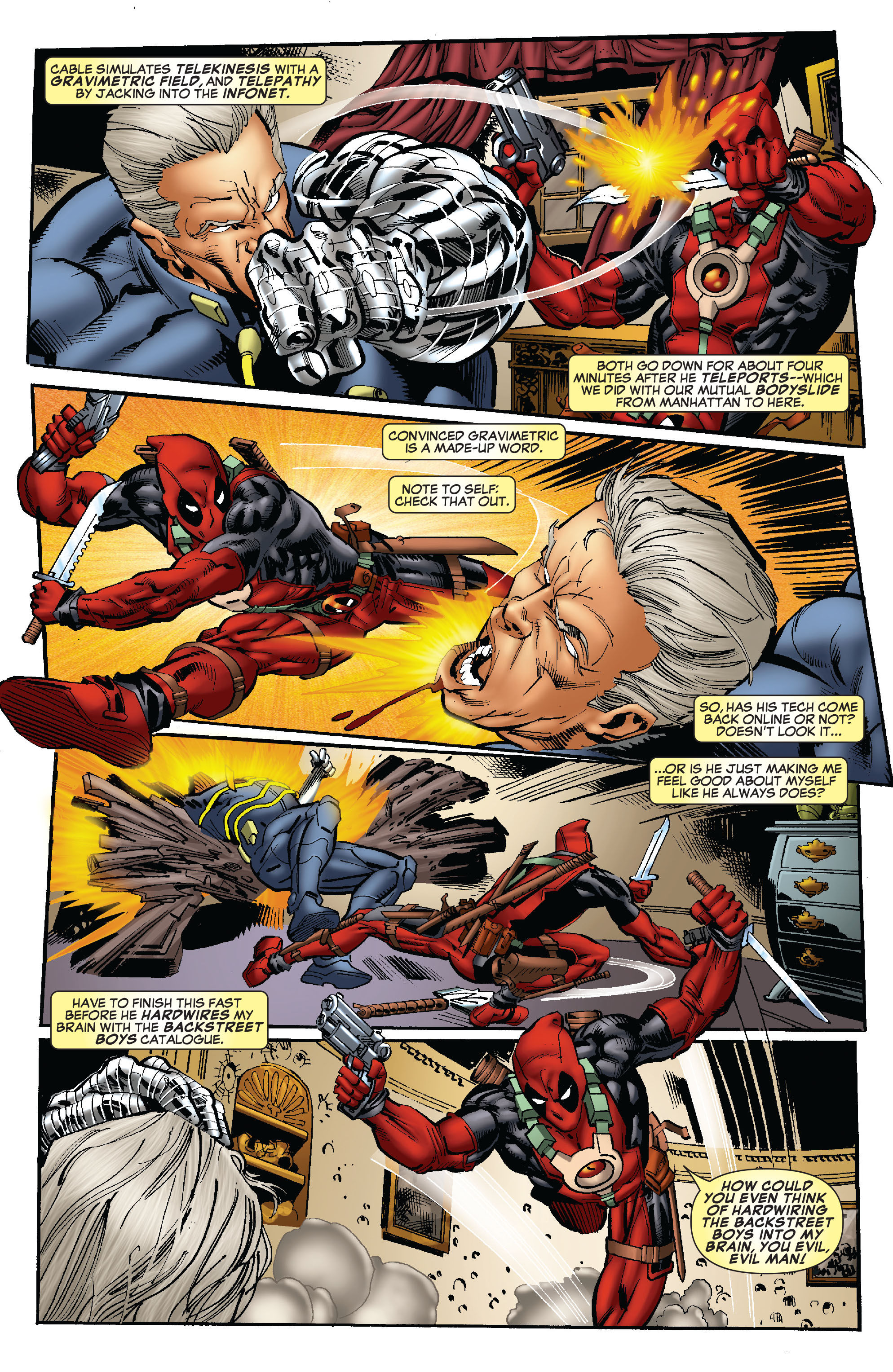 Read online Cable and Deadpool comic -  Issue #32 - 4