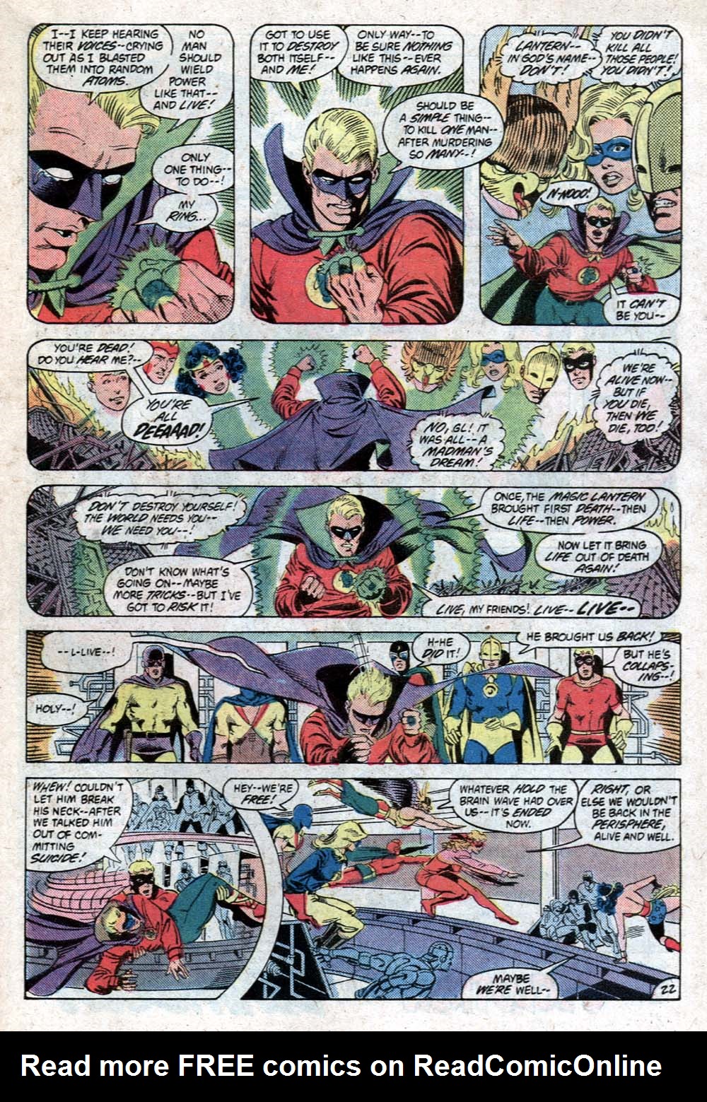 Read online All-Star Squadron comic -  Issue #20 - 25