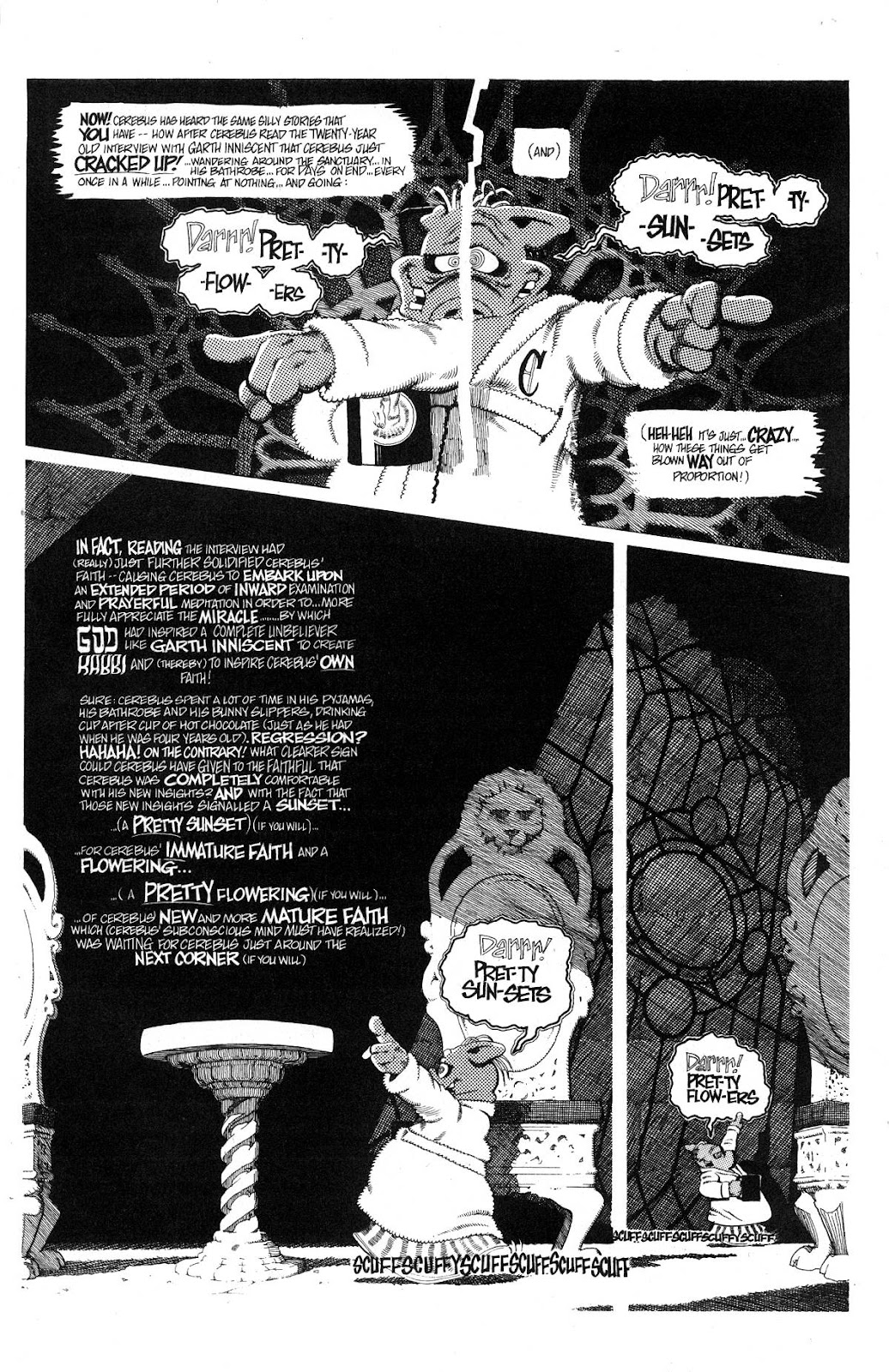 Cerebus Issue #279 #278 - English 19 Cerebus Issue #279 #278 - English 19