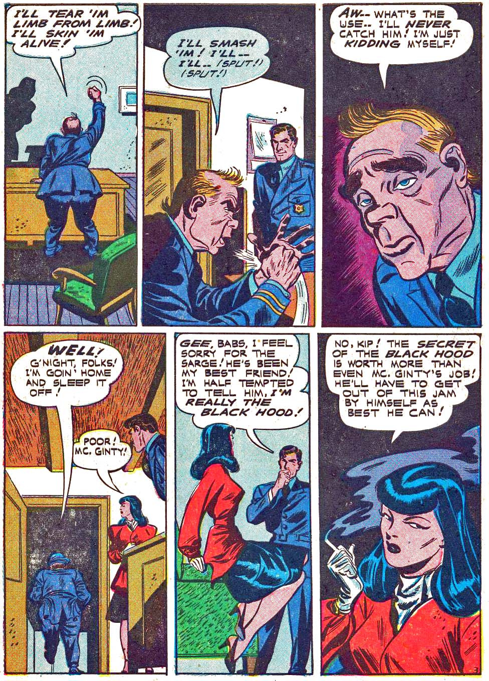 Read online Black Hood Comics comic -  Issue #19 - 5