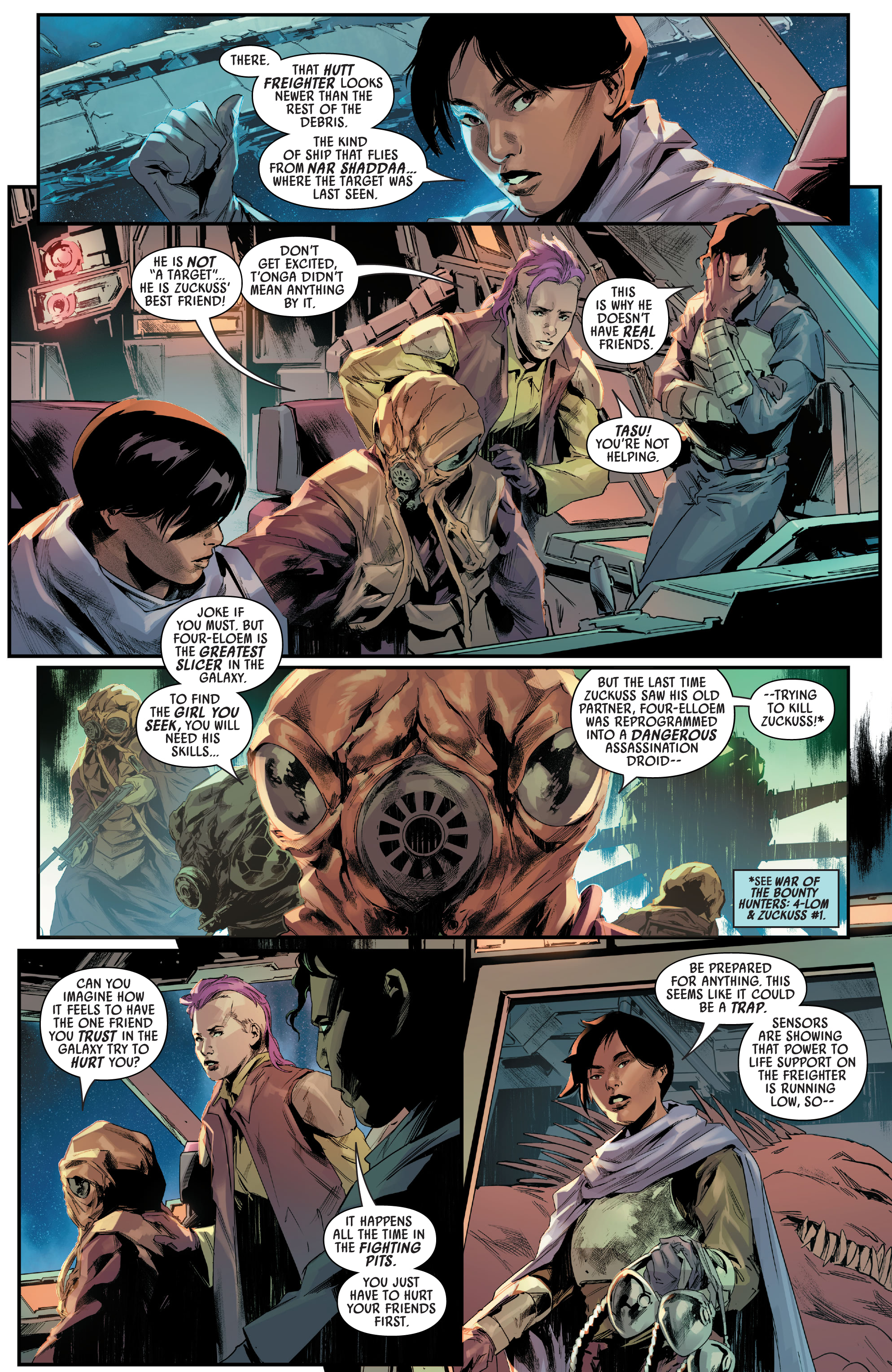 Read online Star Wars: Bounty Hunters comic -  Issue #20 - 4