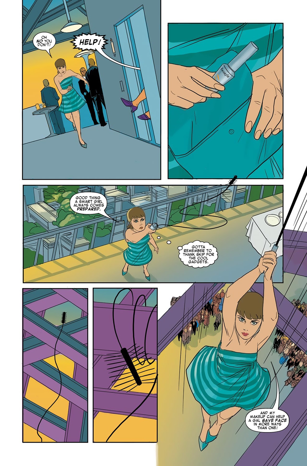 Read online SpyGal: Thrills, Frills & Espionage comic -  Issue #1 - 6