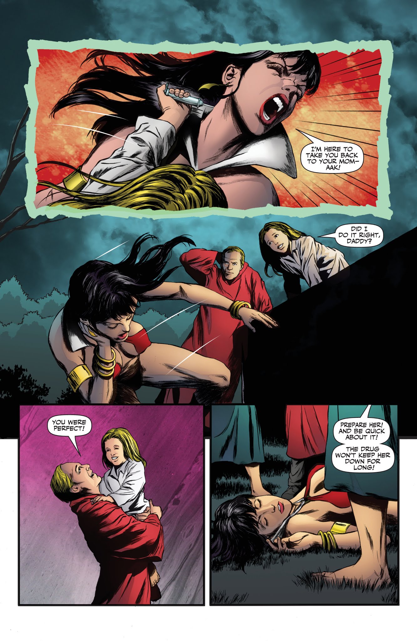 Read online Vampirella: The Dynamite Years Omnibus comic -  Issue # TPB 3 (Part 1) - 56