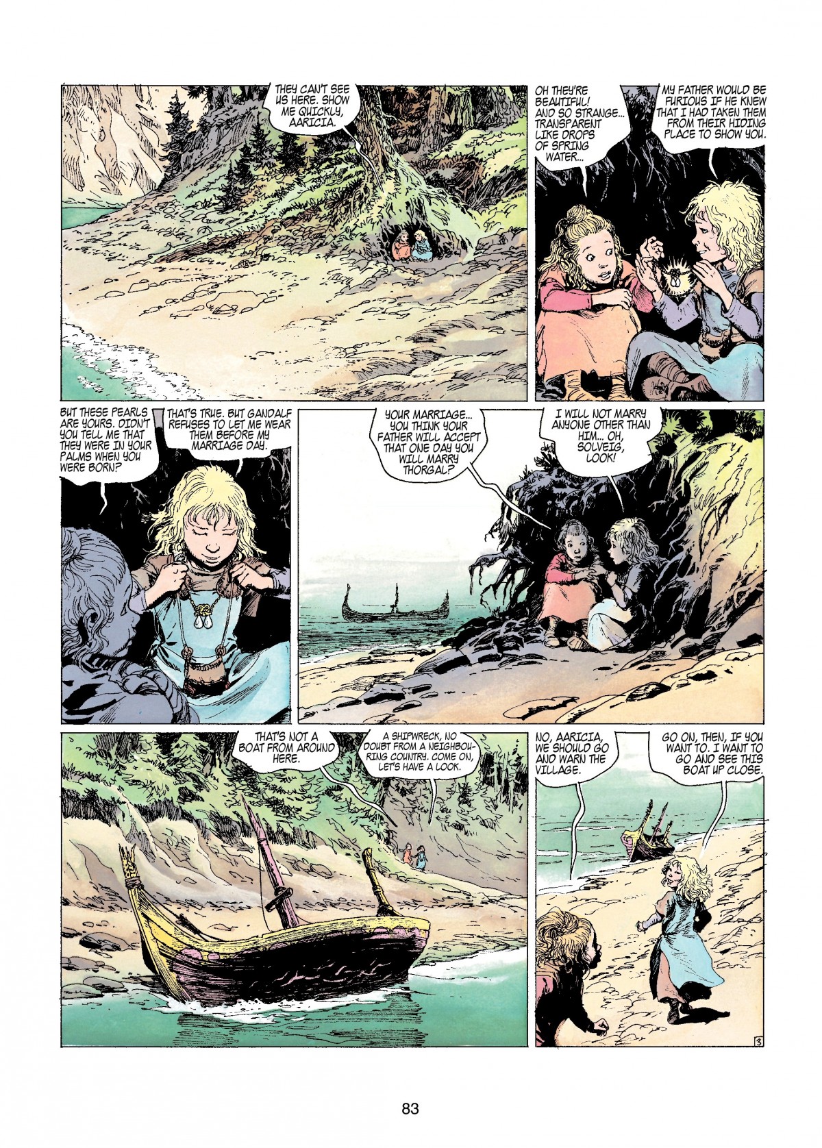 Read online Thorgal comic -  Issue #1 - 85