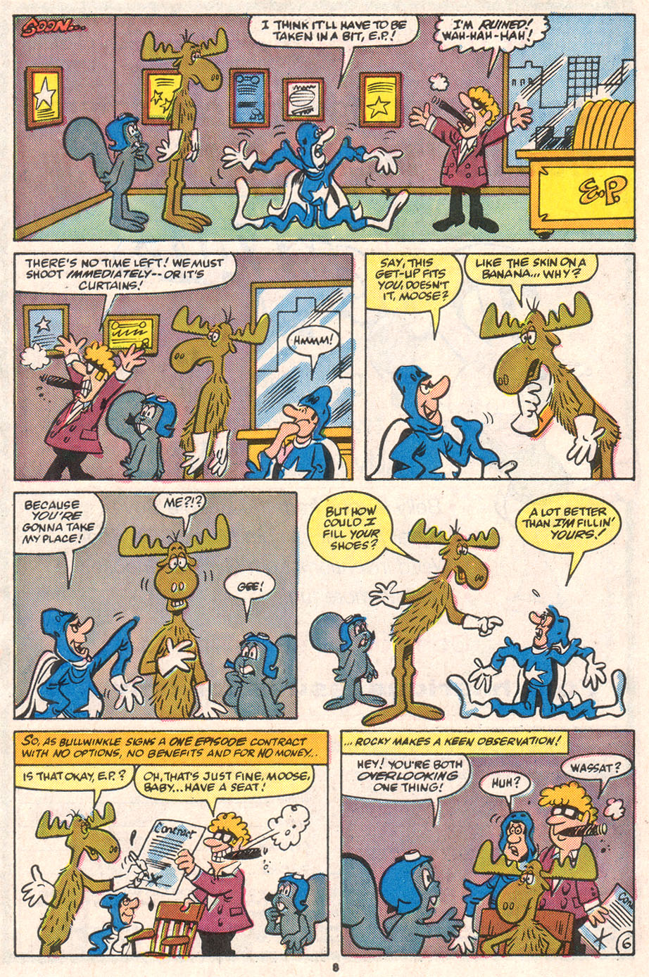 Read online Bullwinkle and Rocky comic -  Issue #9 - 10