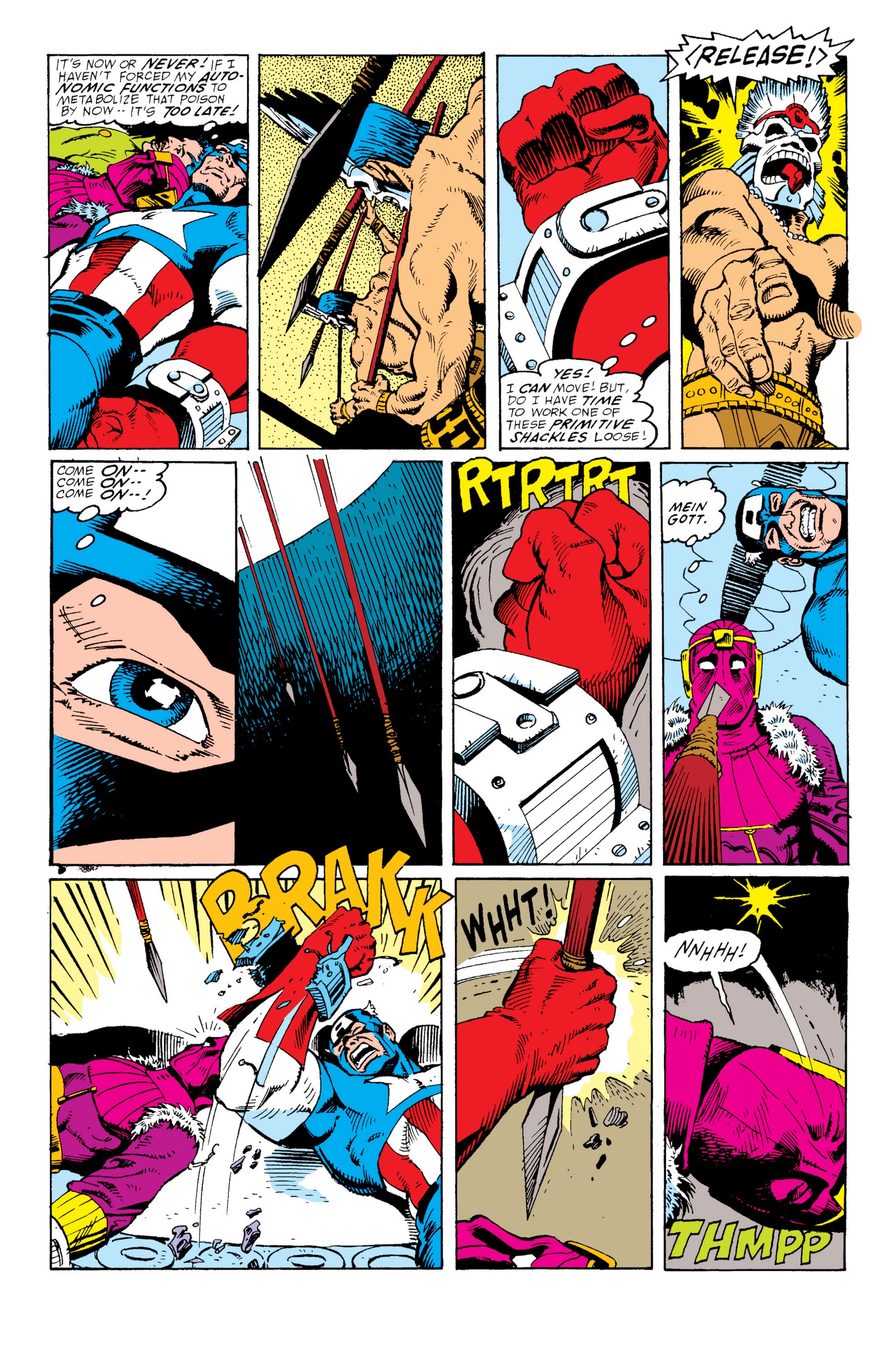 Read online Captain America Epic Collection comic -  Issue # TPB The Bloodstone Hunt (Part 2) - 92