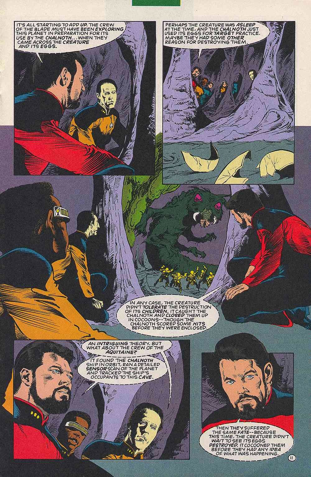 Read online Star Trek: The Next Generation (1989) comic -  Issue #60 - 11