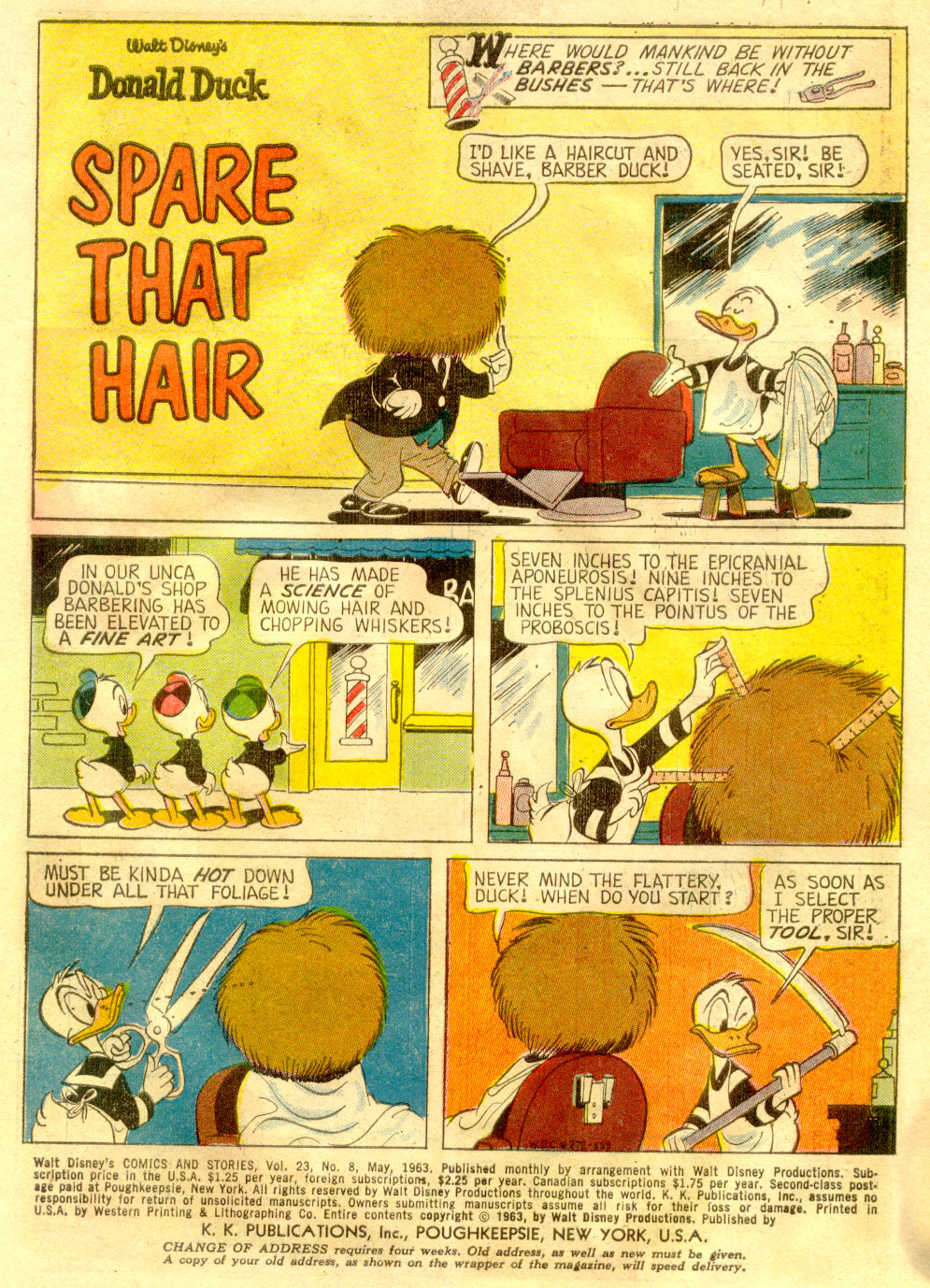 Read online Walt Disney's Comics and Stories comic -  Issue #272 - 2