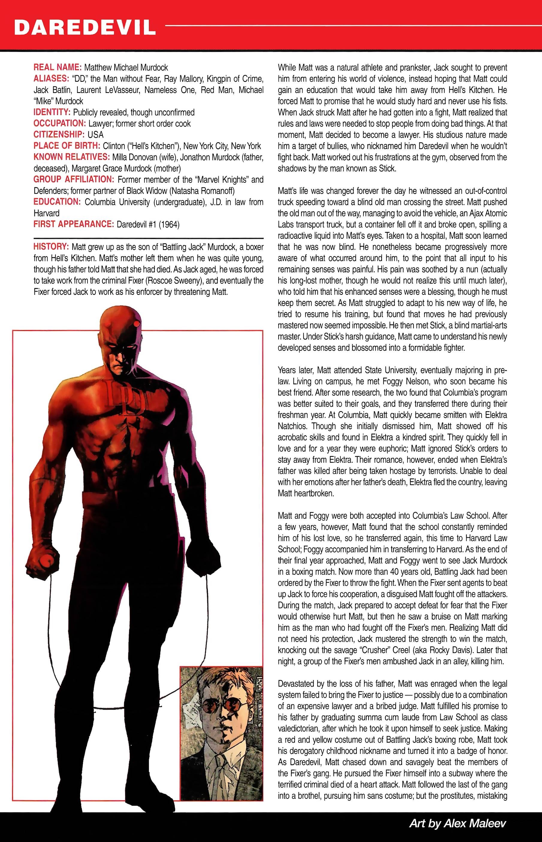 Read online Official Handbook of the Marvel Universe A to Z comic -  Issue # TPB 3 (Part 1) - 42