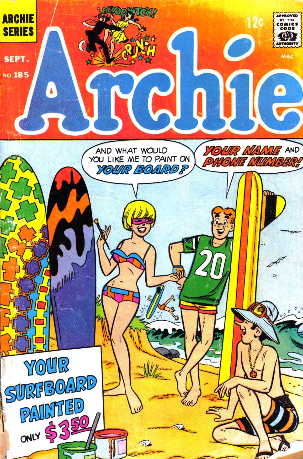 Read online Archie (1960) comic -  Issue #185 - 1