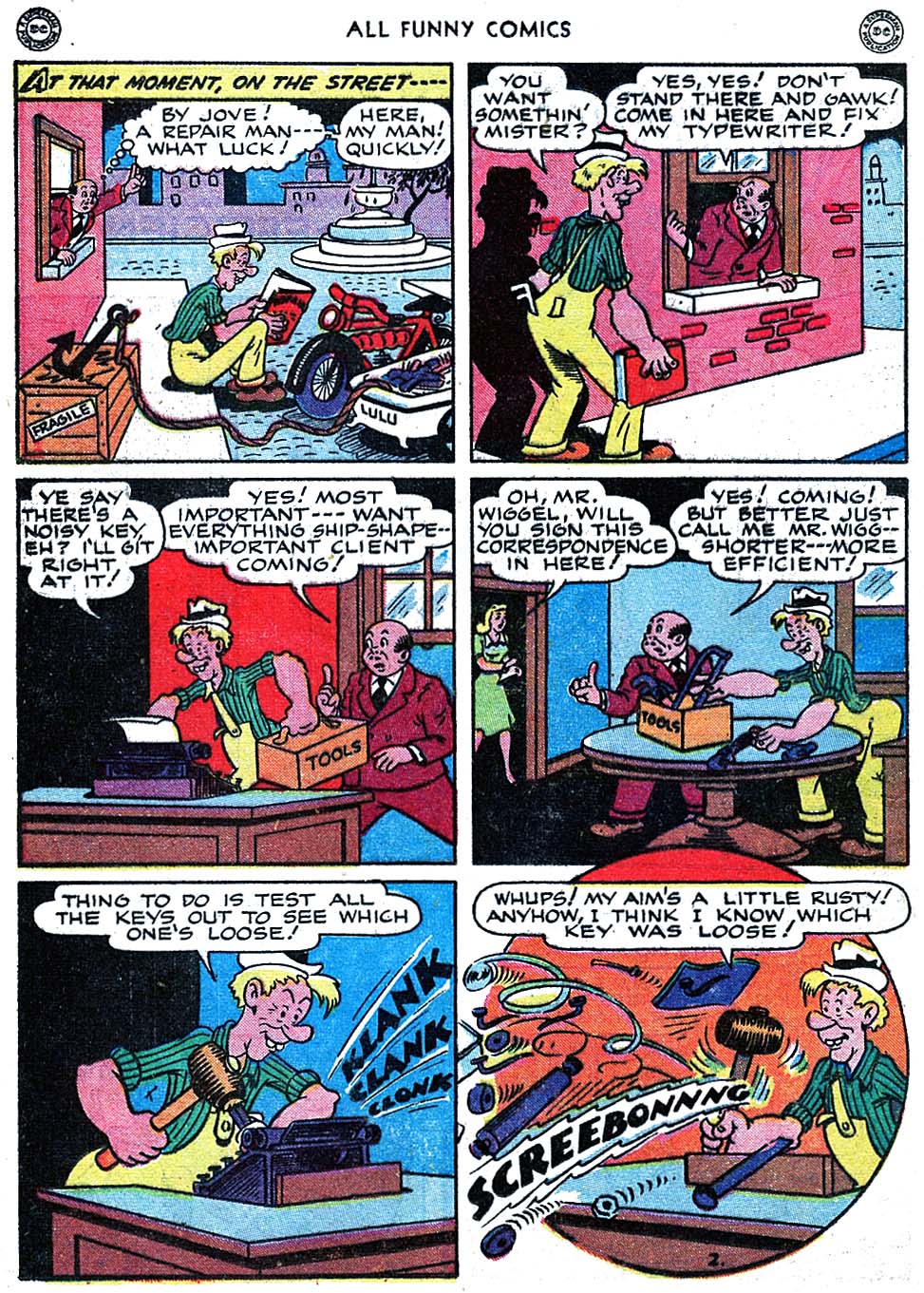 Read online All Funny Comics comic -  Issue #13 - 34