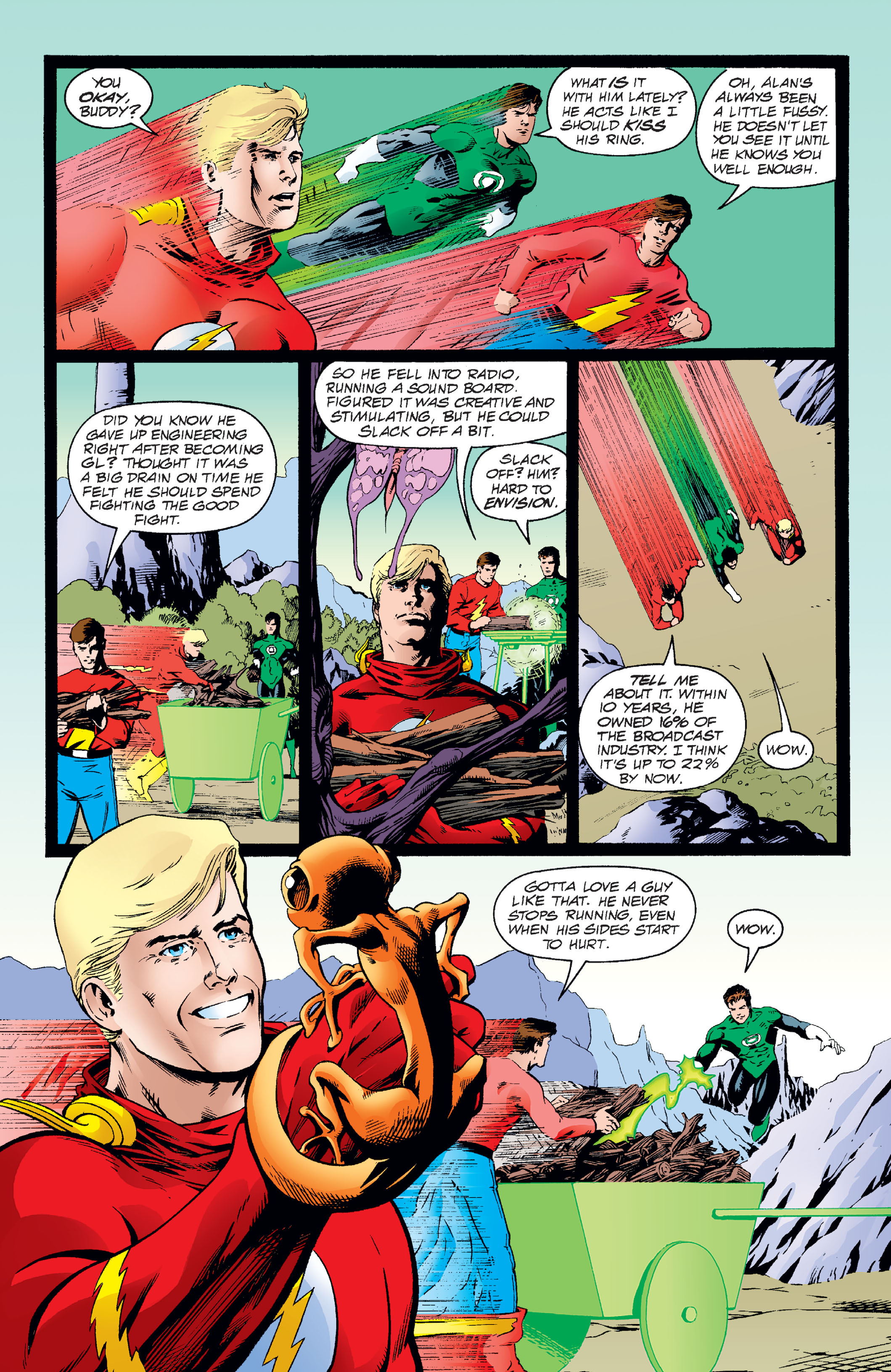 Read online Flash & Green Lantern: The Brave and the Bold comic -  Issue # _Deluxe Edition - 66