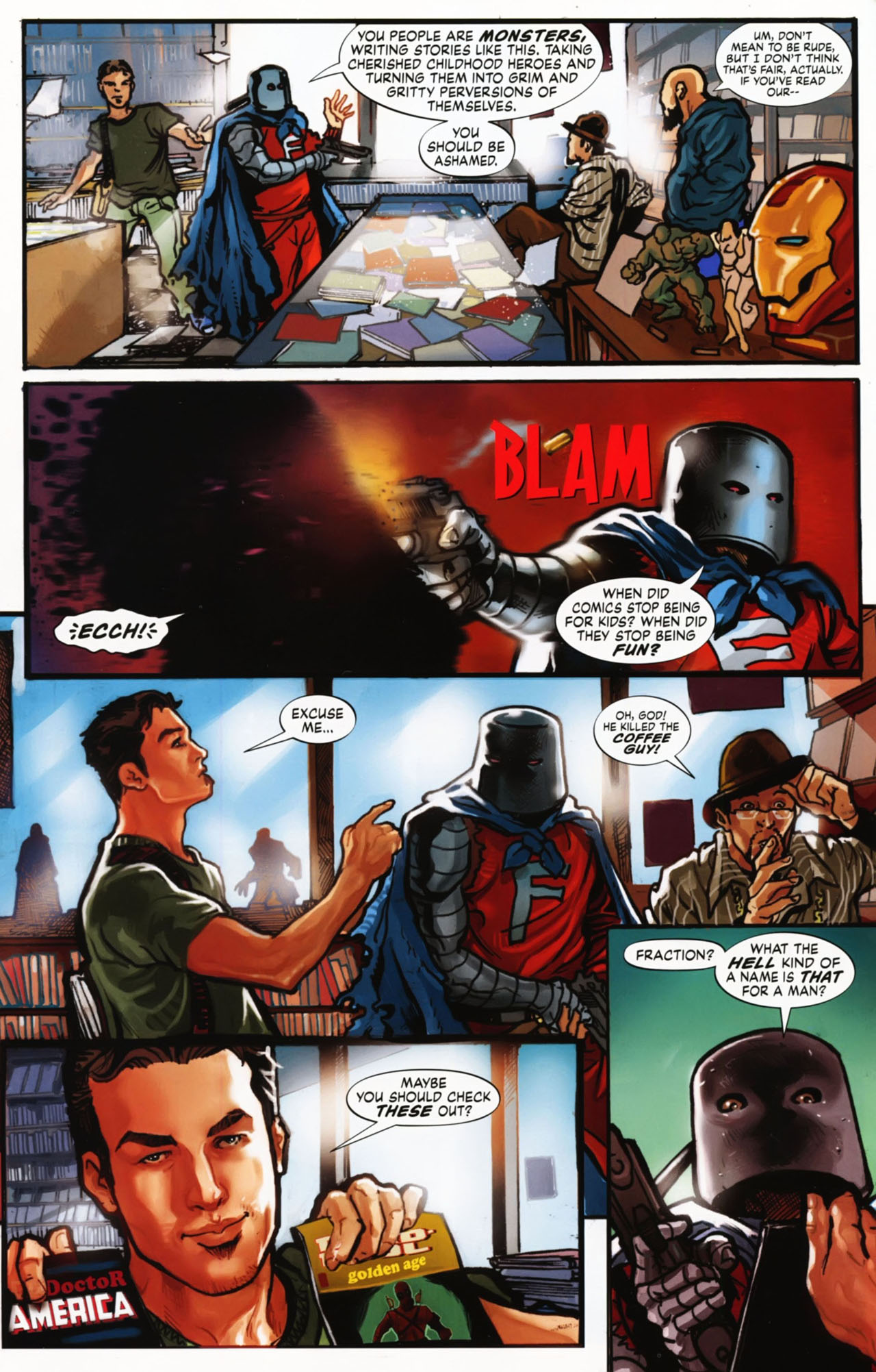 Read online Captain America: Who Won't Wield the Shield? comic -  Issue # TPB - 10