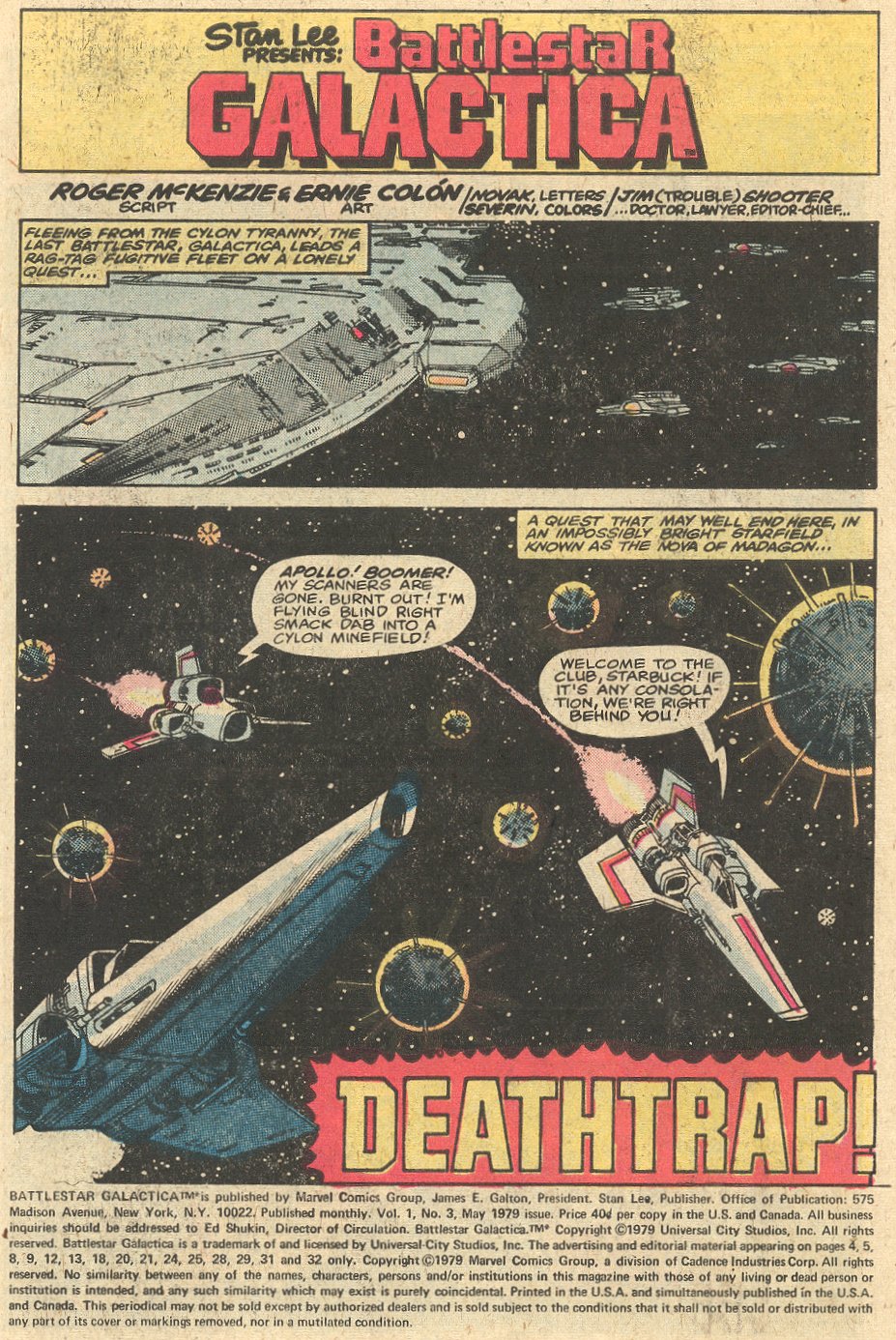 Read online Battlestar Galactica comic -  Issue #3 - 2