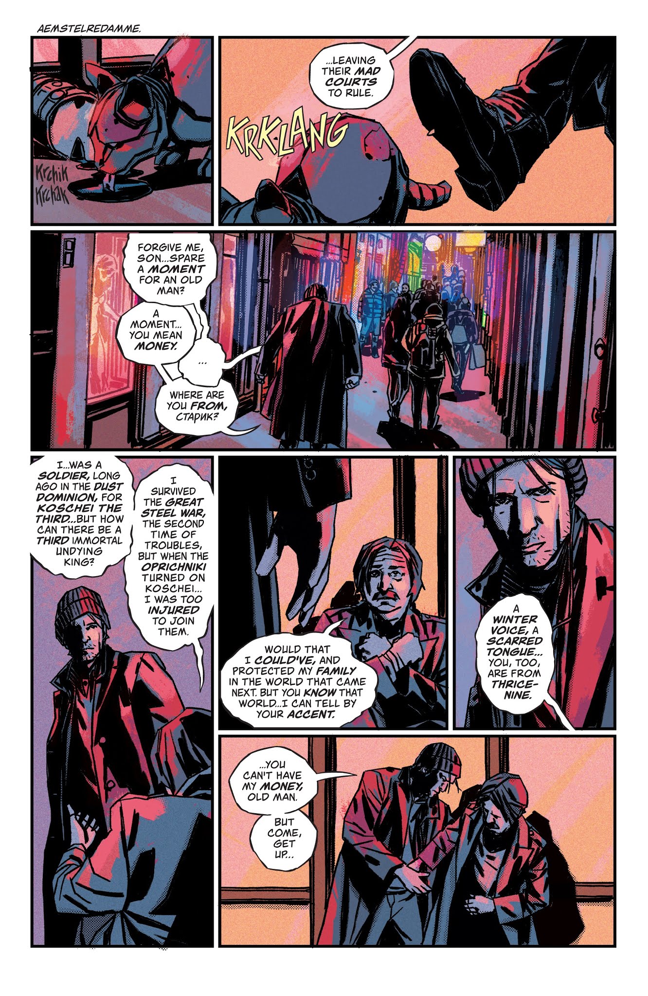 Read online Dead Kings comic -  Issue #1 - 6