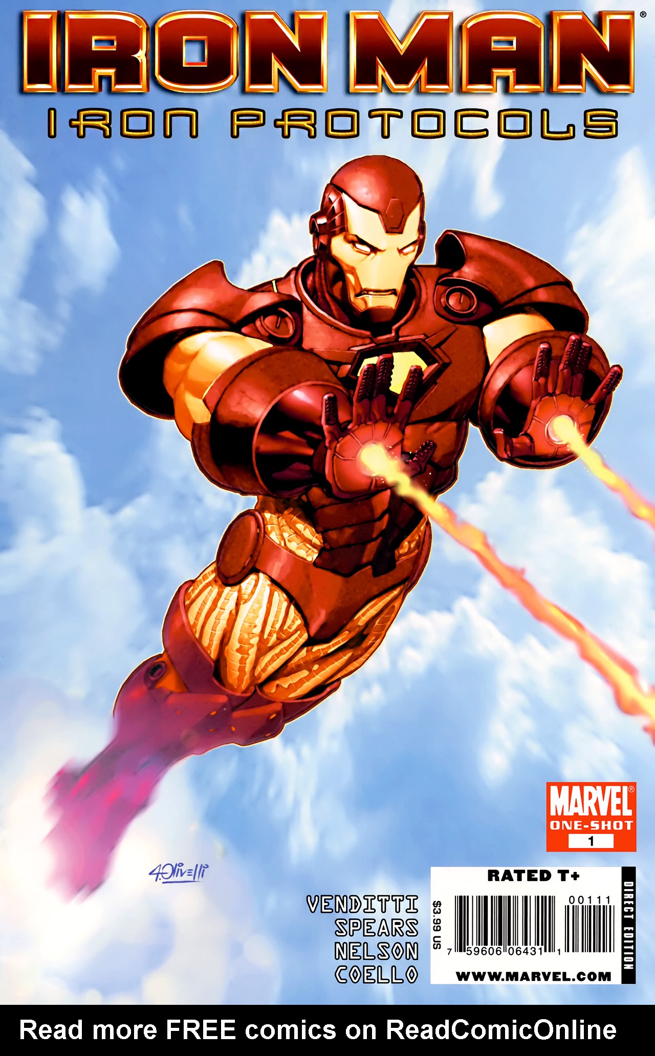 Read online Iron Man: Iron Protocols comic -  Issue # Full - 1