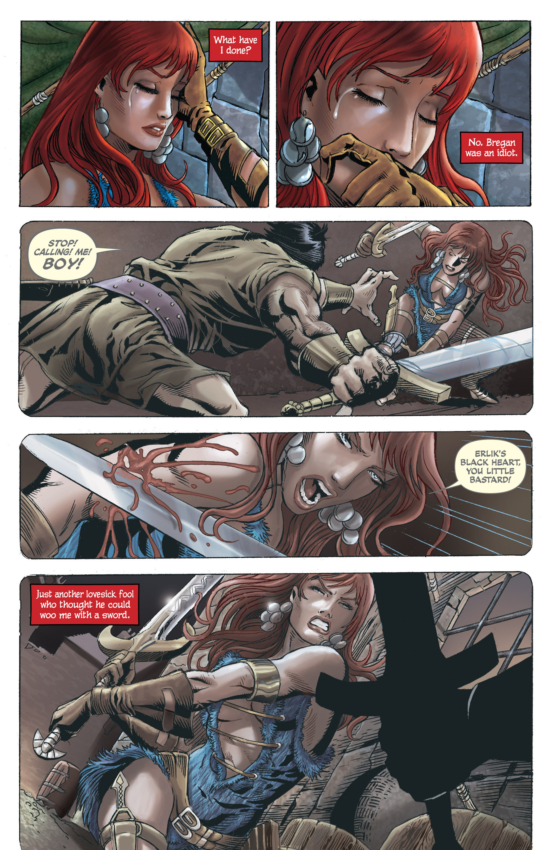 Read online Red Sonja: Unchained comic -  Issue #1 - 5