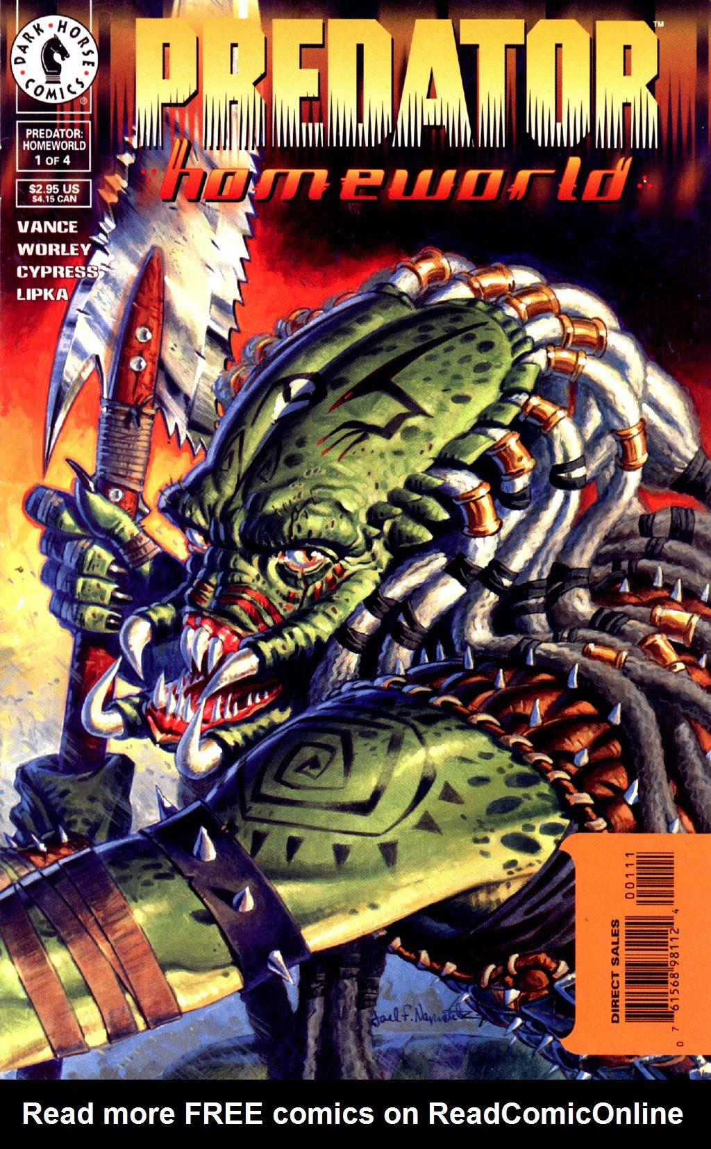 Read online Predator: Homeworld comic -  Issue #1 - 1