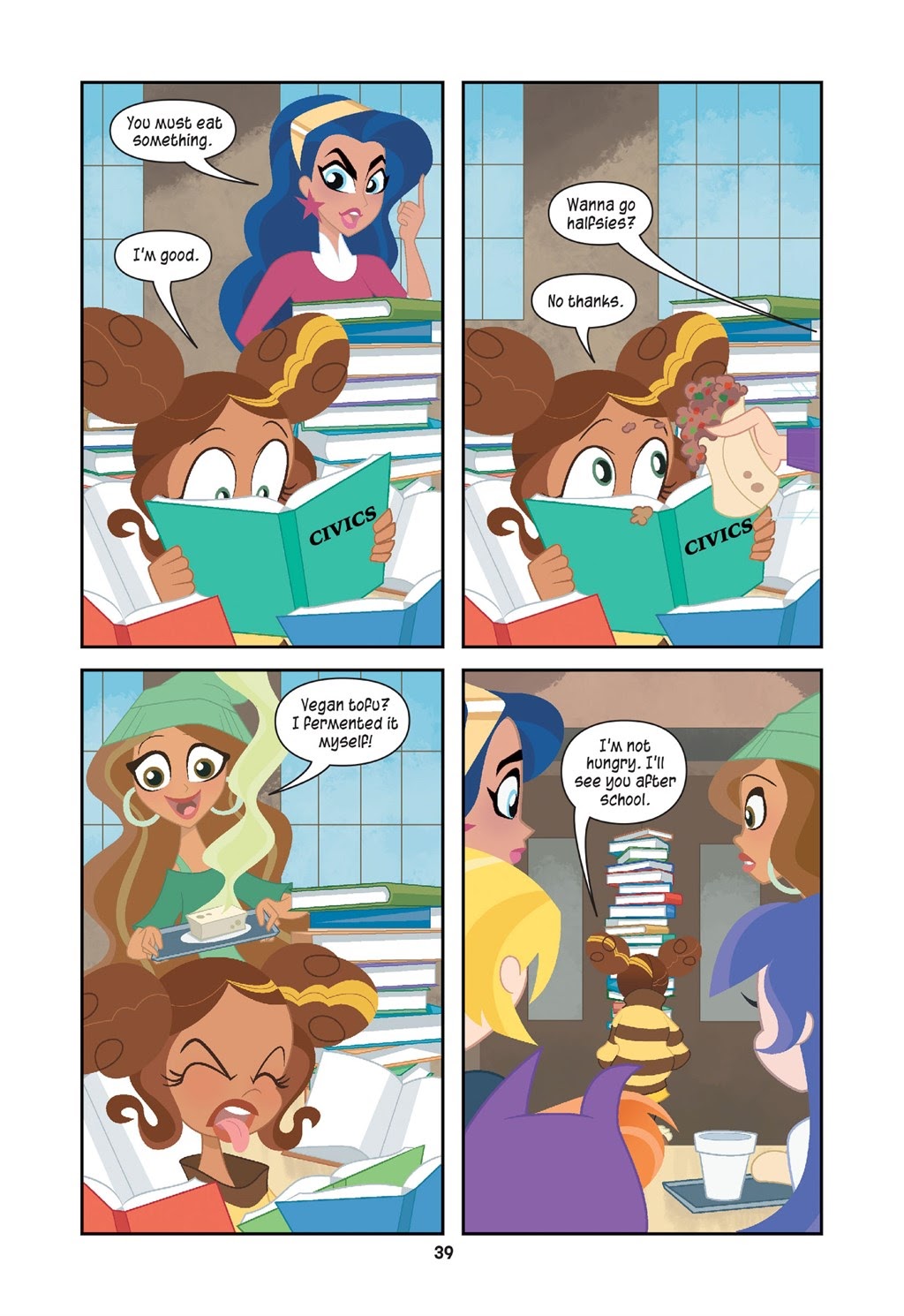 Read online DC Super Hero Girls: Midterms comic -  Issue # TPB - 37