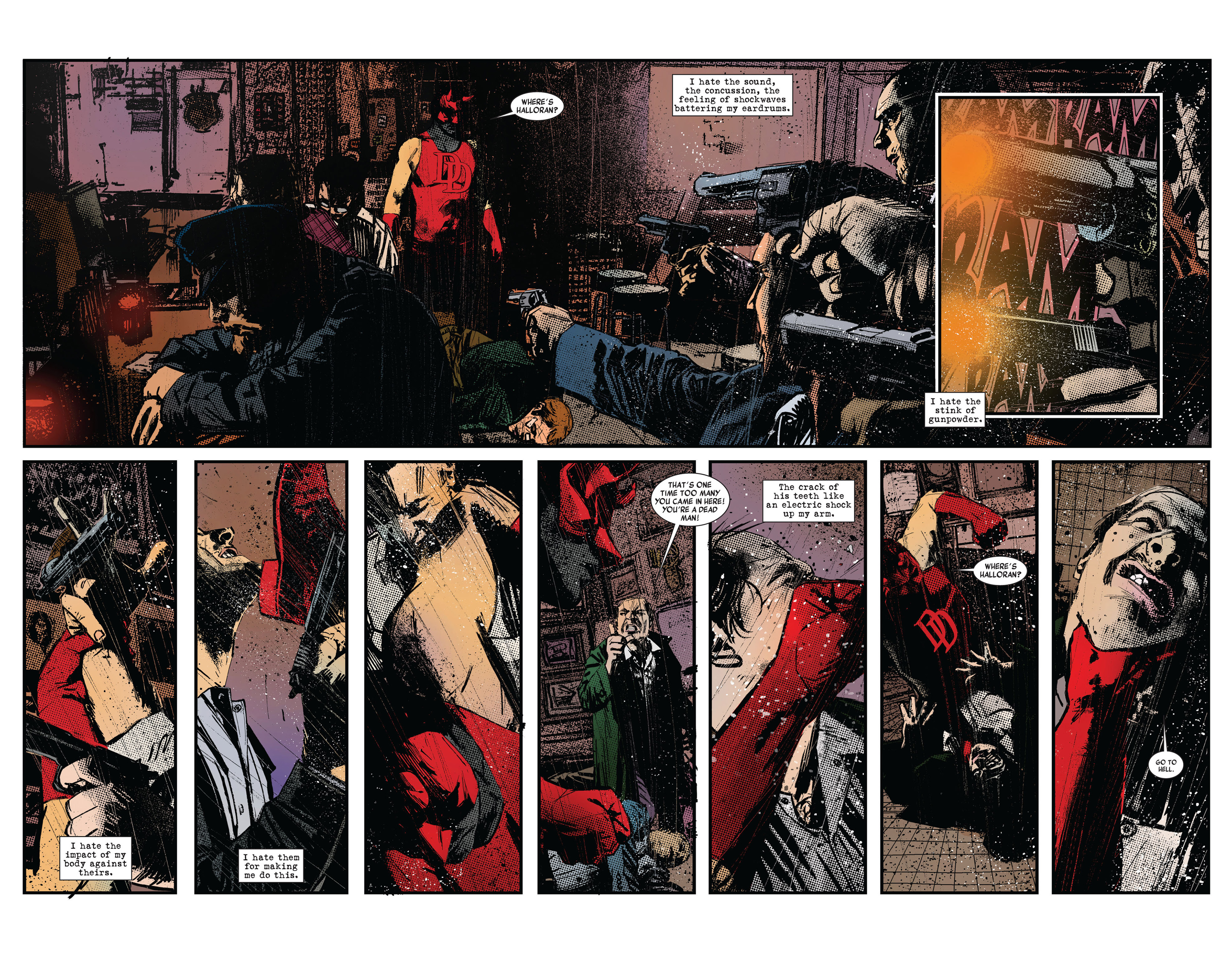 Read online Daredevil Noir comic -  Issue #3 - 11