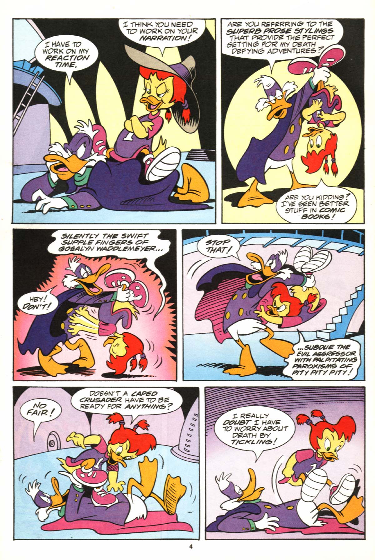 Read online Disney's Darkwing Duck Limited Series comic -  Issue #3 - 5