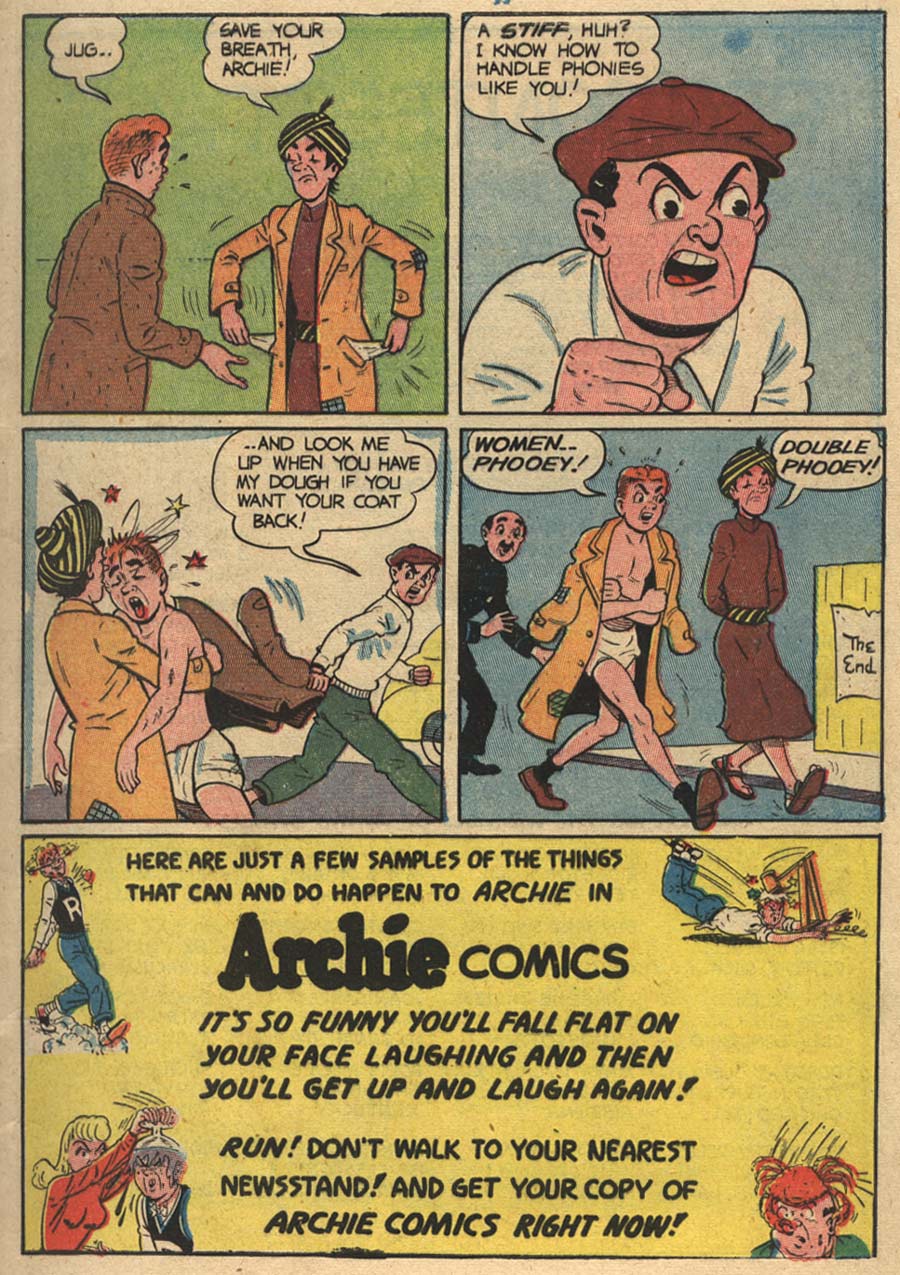 Read online Pep Comics comic -  Issue #60 - 13