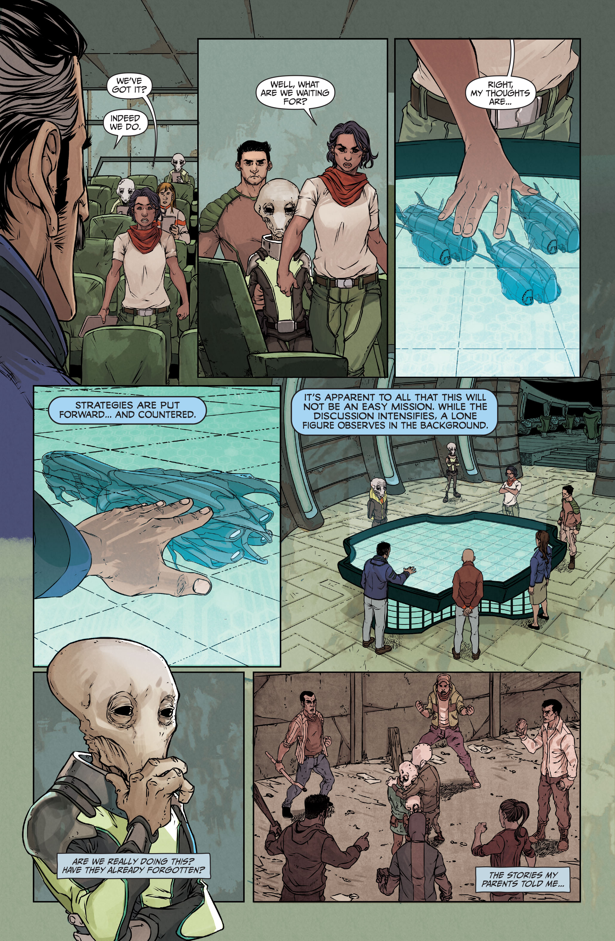 Read online Exilium comic -  Issue #1 - 17