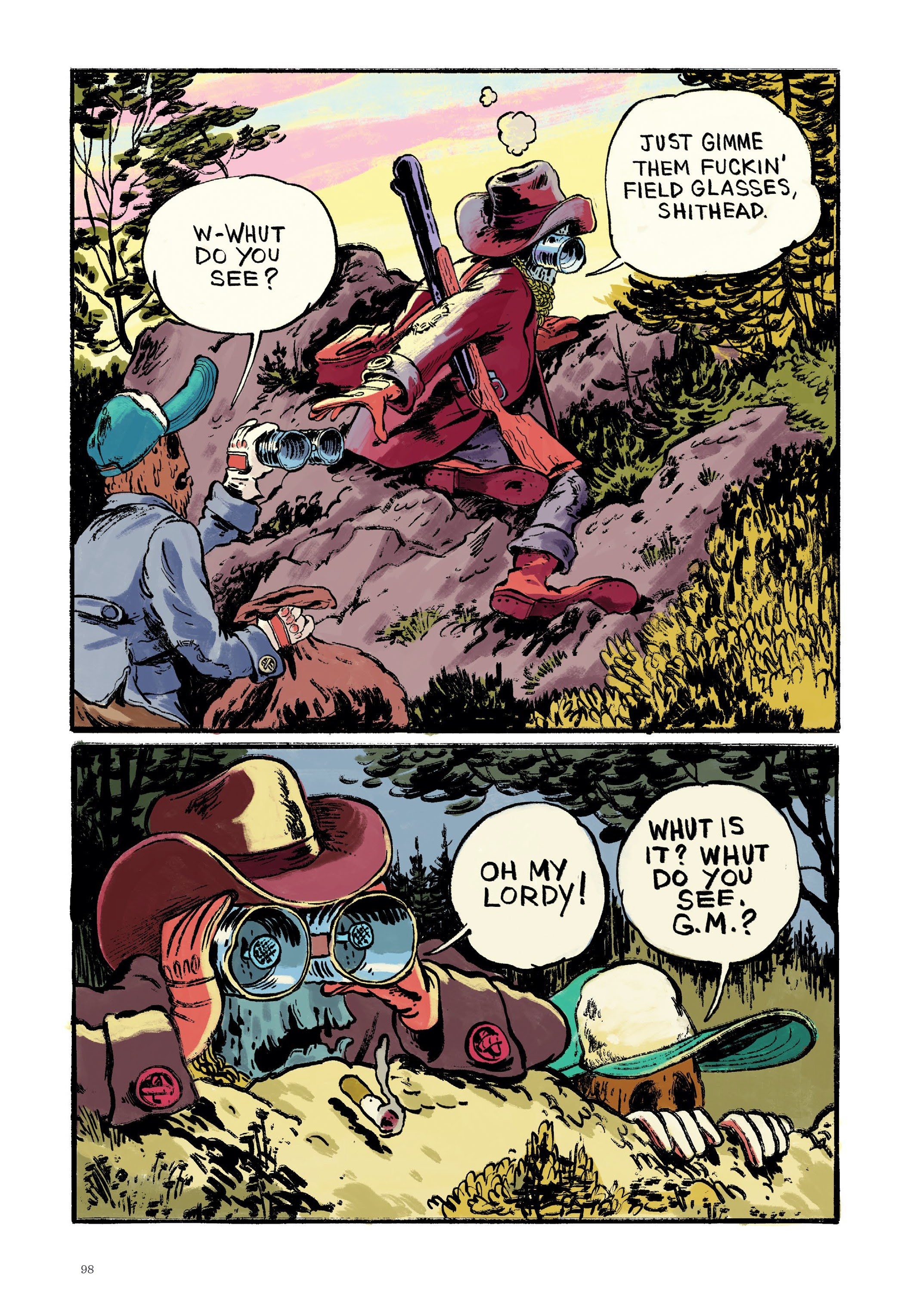 Read online Now: The New Comics Anthology comic -  Issue #6 - 99