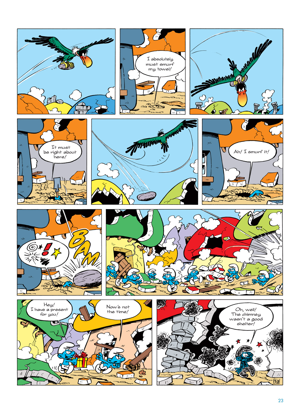 Read online The Smurfs comic -  Issue #6 - 23