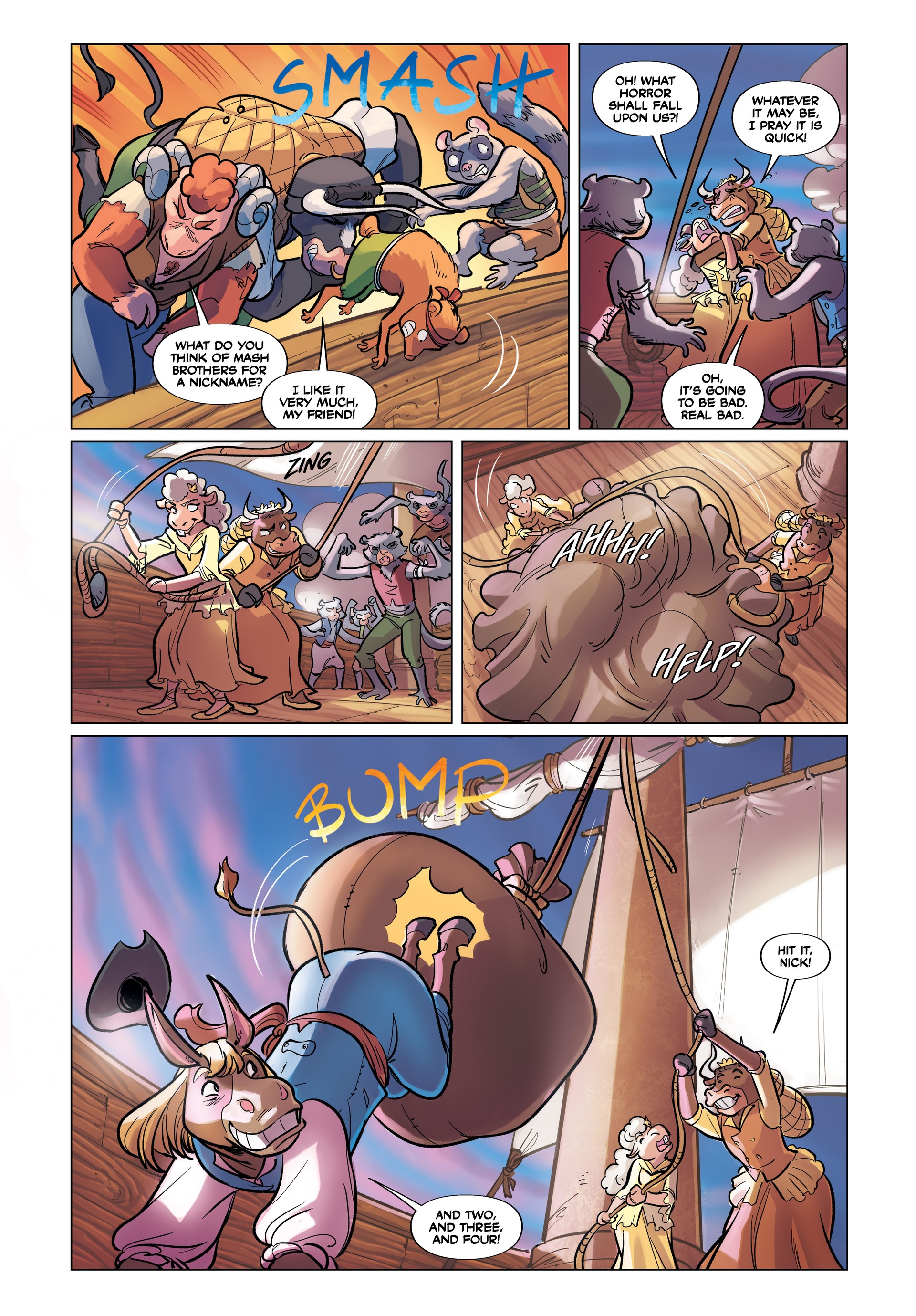 Read online Ham-let: A Shakespearean Mash-up comic -  Issue # Full - 44