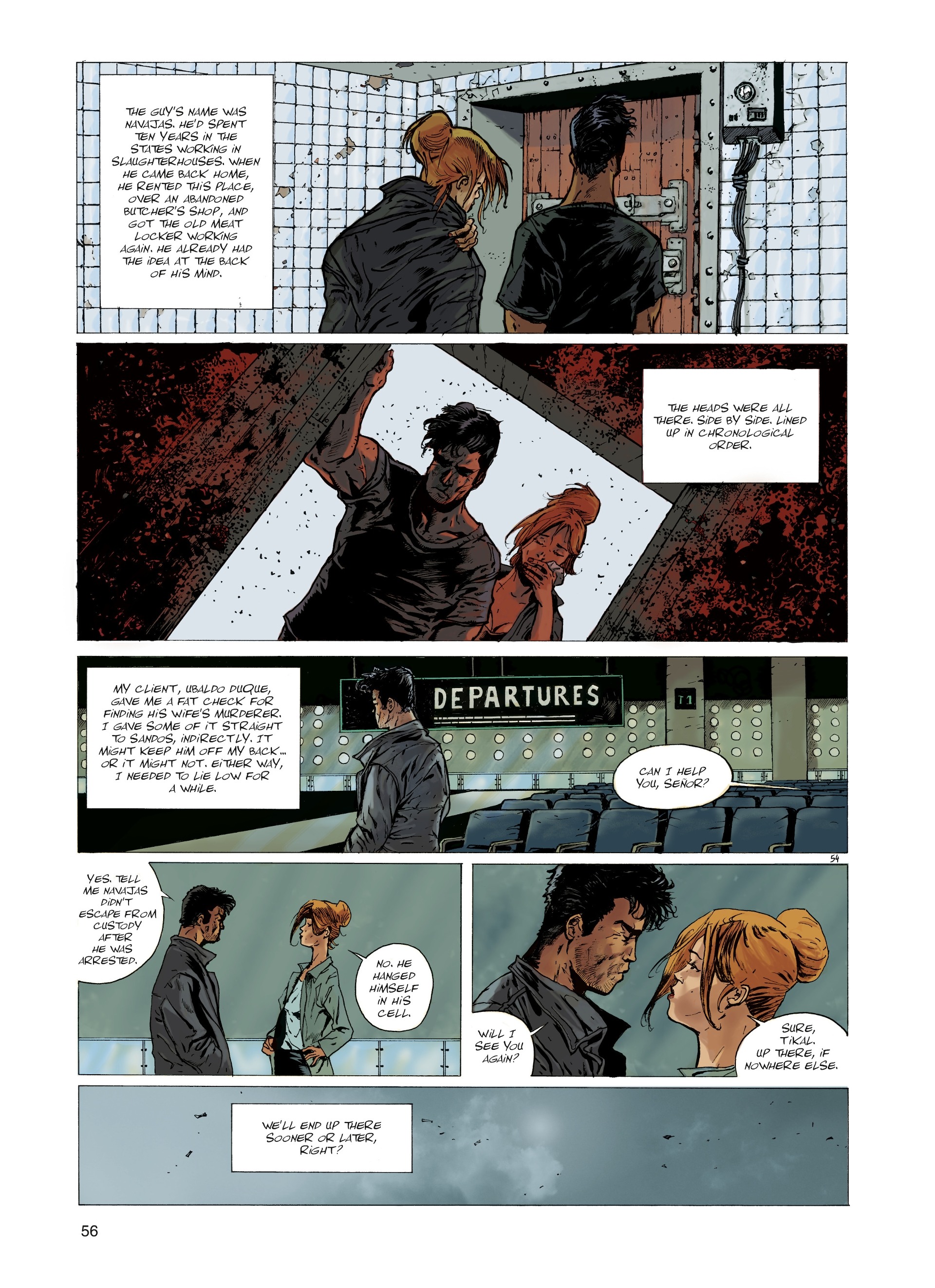 Read online Interpol comic -  Issue #1 - 56