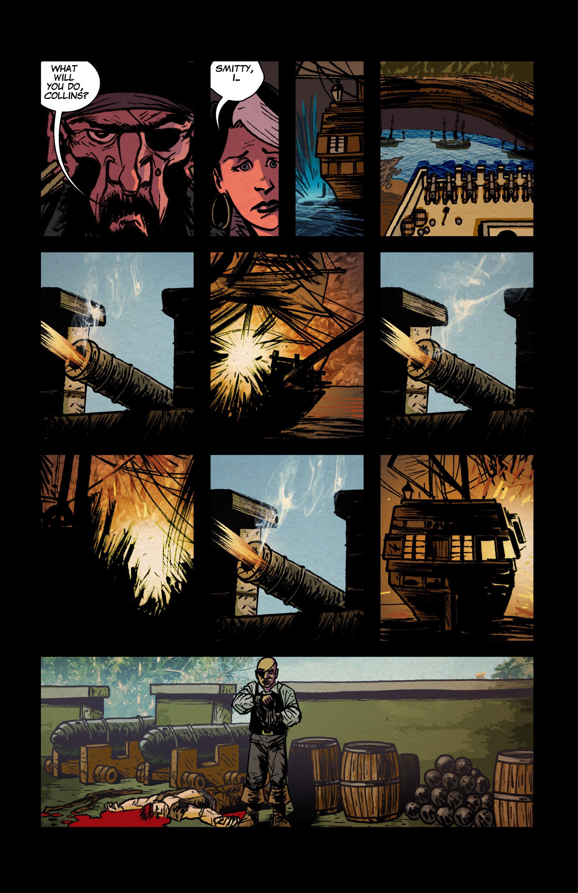 Read online Pirate Eye: Exiled From Exile comic -  Issue #4 - 12