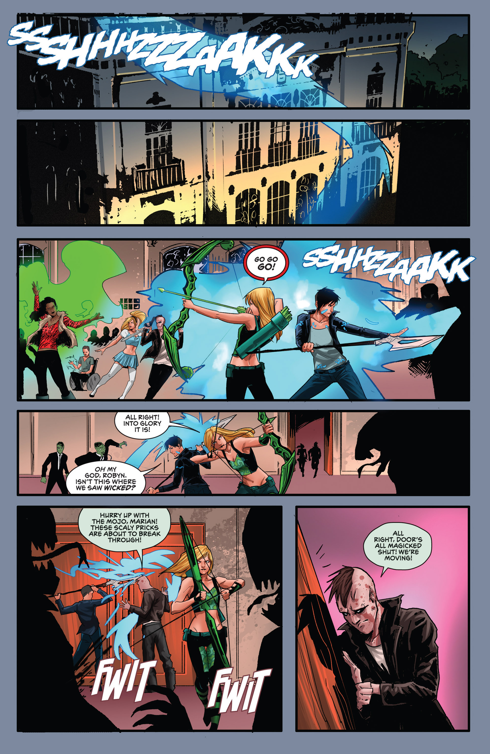 Read online Grimm Fairy Tales presents Robyn Hood (2014) comic -  Issue #20 - 12