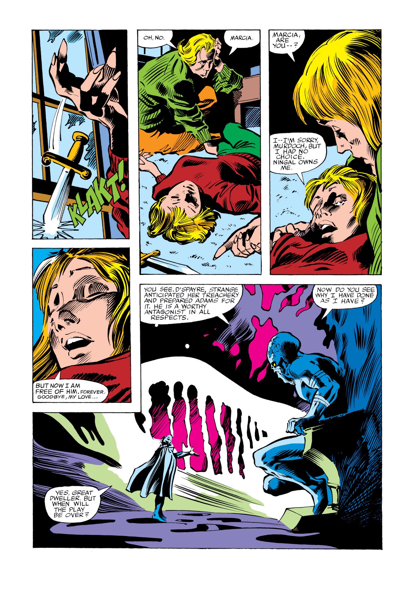 Read online Marvel Masterworks: Doctor Strange comic -  Issue # TPB 7 (Part 3) - 64