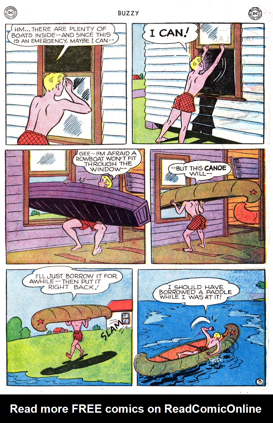 Read online Buzzy comic -  Issue #34 - 5