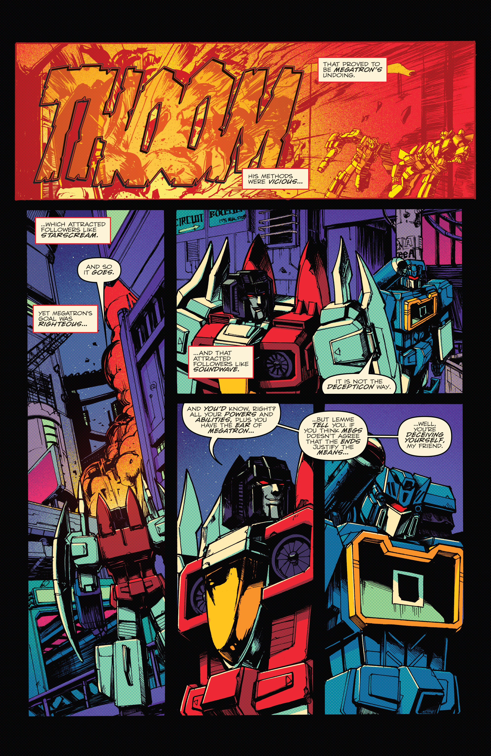 Read online Optimus Prime comic -  Issue #6 - 11