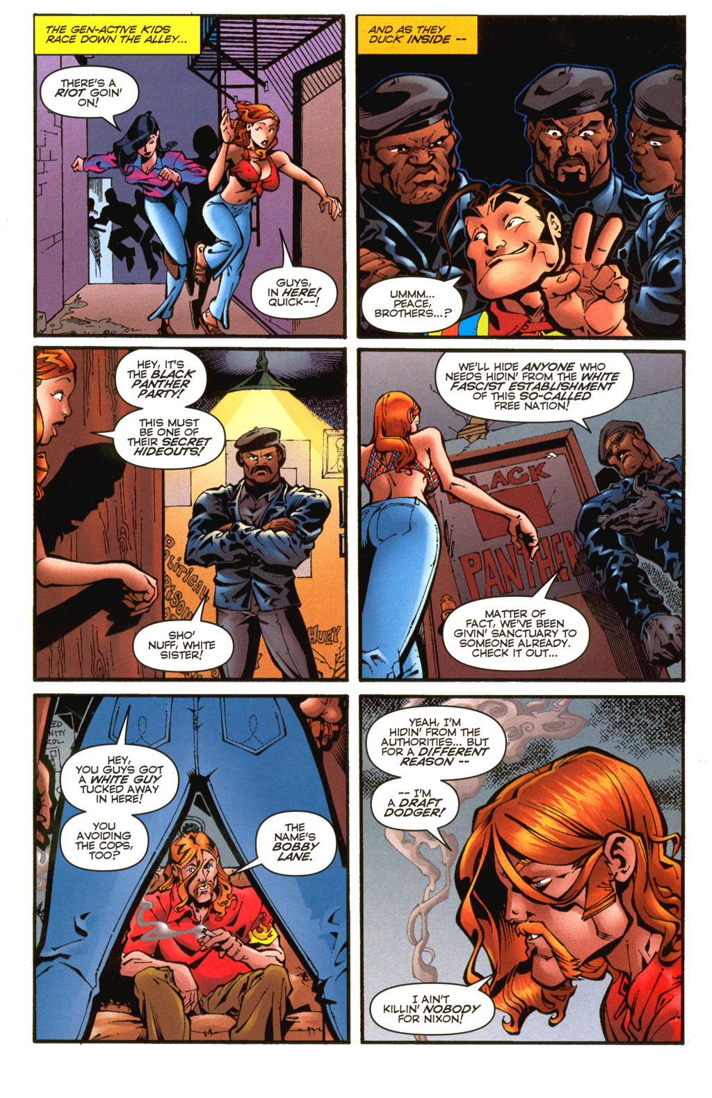Read online Wild Times: Gen13 comic -  Issue # Full - 7
