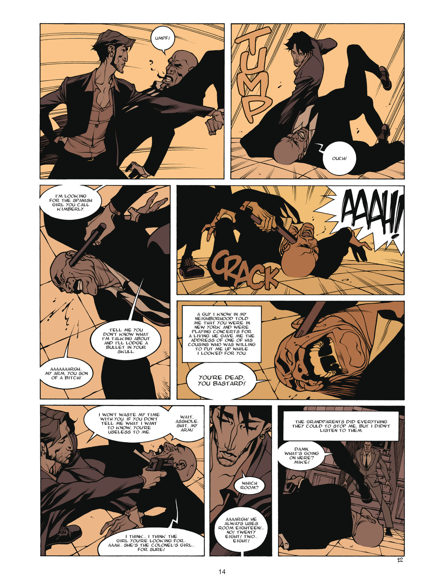 Read online Jazz Maynard comic -  Issue #1 - 14