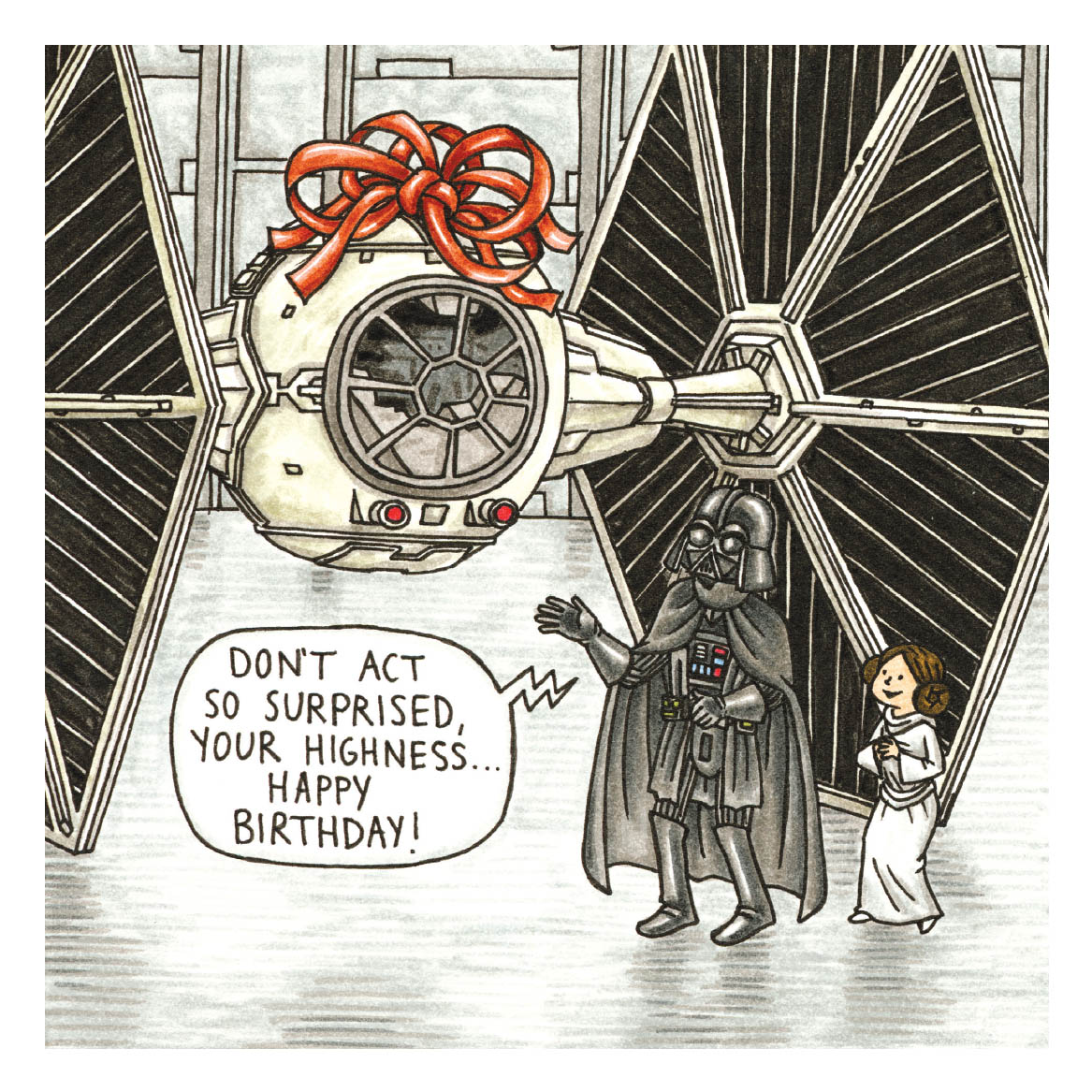 Read online Star Wars: Vader's Little Princess comic -  Issue # TPB - 56