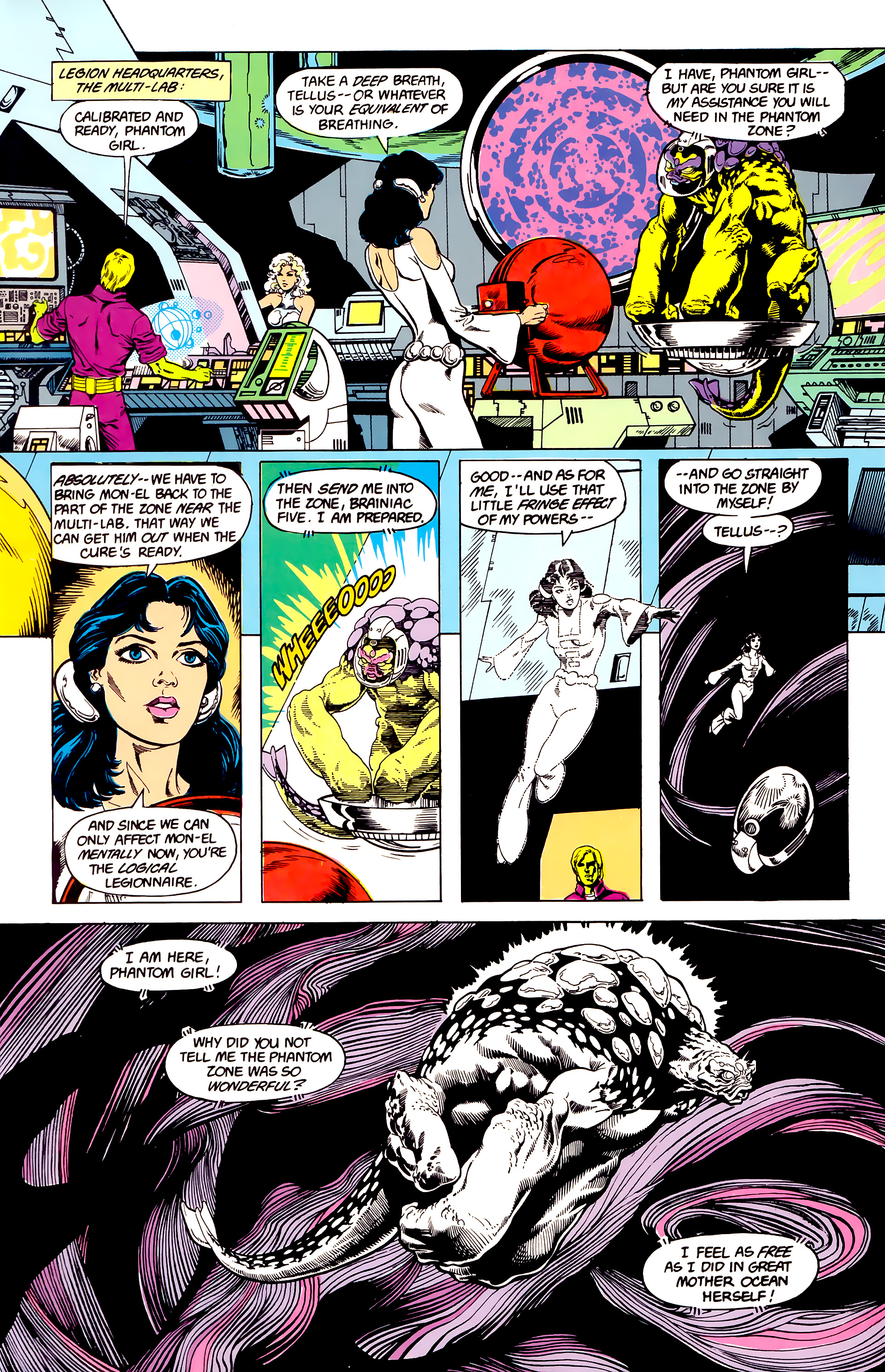 Read online Legion of Super-Heroes (1984) comic -  Issue #23 - 15