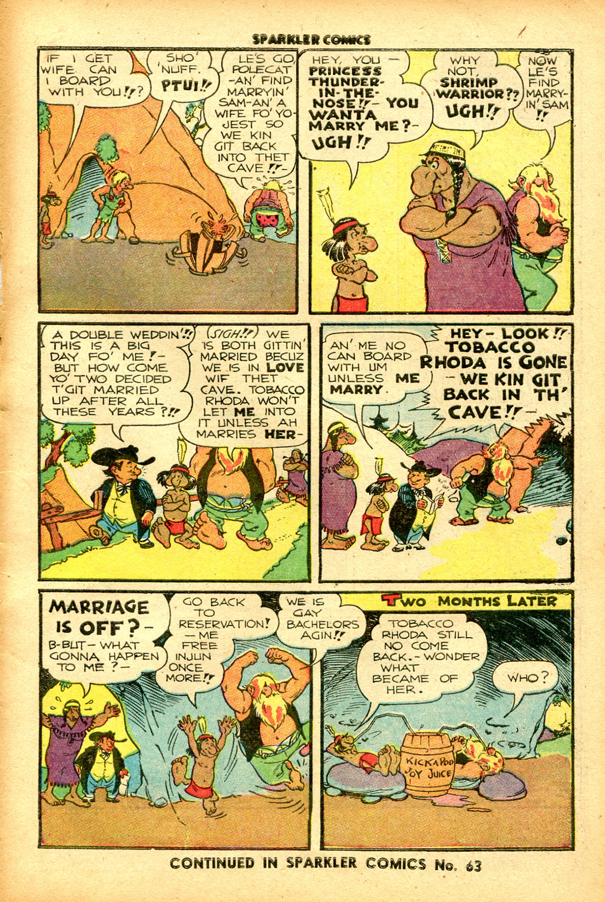 Read online Sparkler Comics comic -  Issue #62 - 7