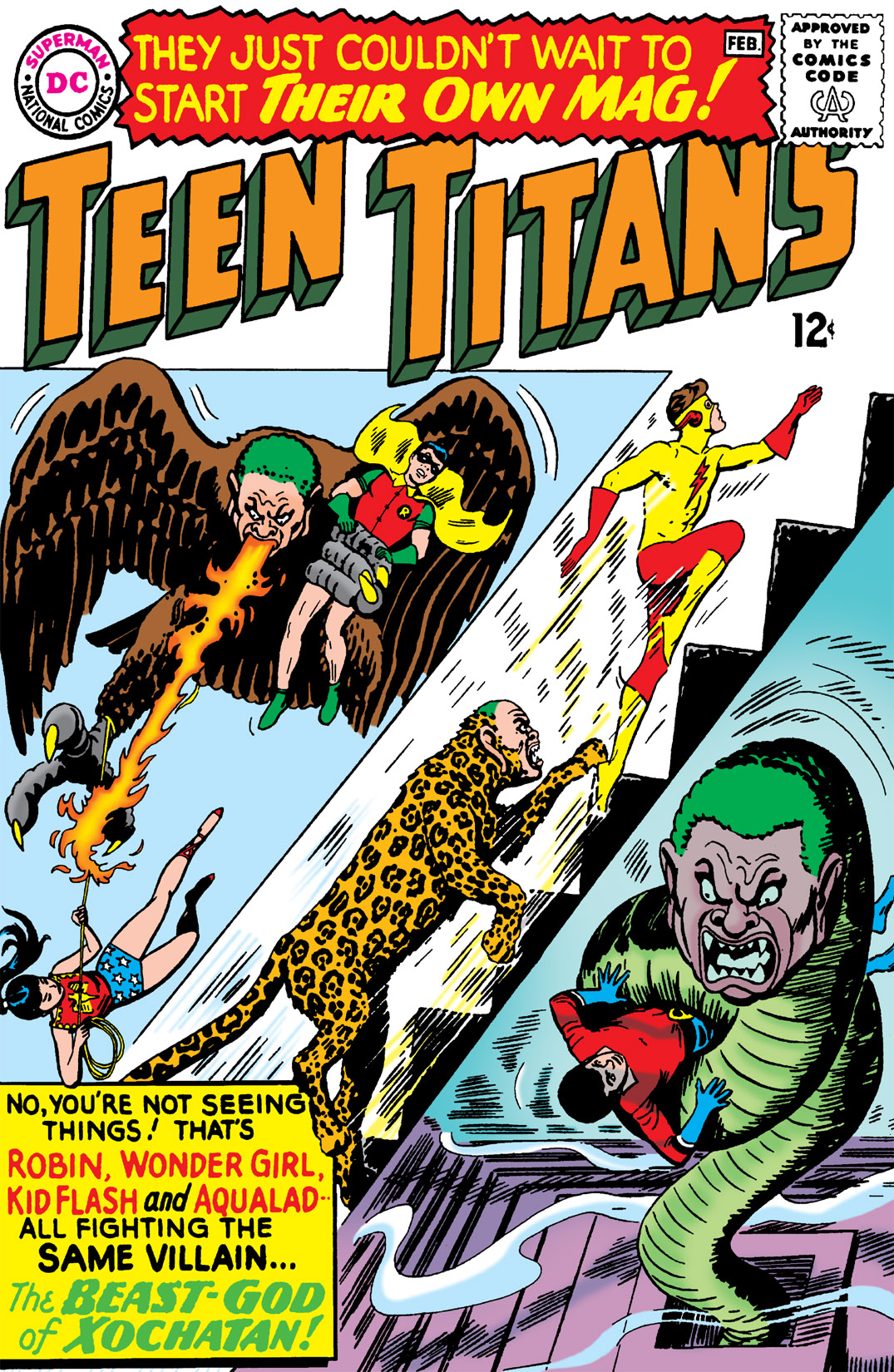 Read online Teen Titans (1966) comic -  Issue #1 - 1