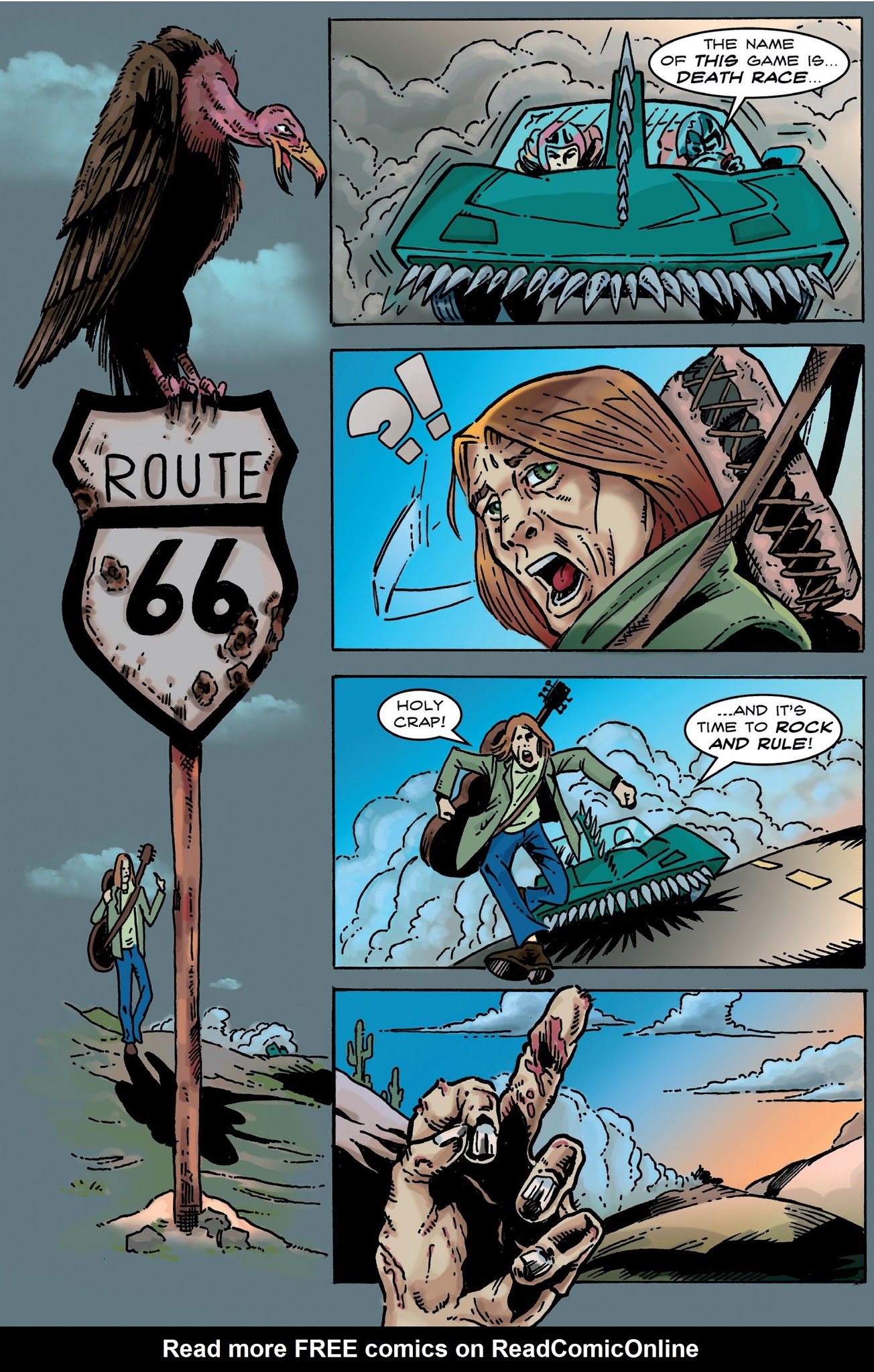 Read online The Final Death Race comic -  Issue #1 - 18